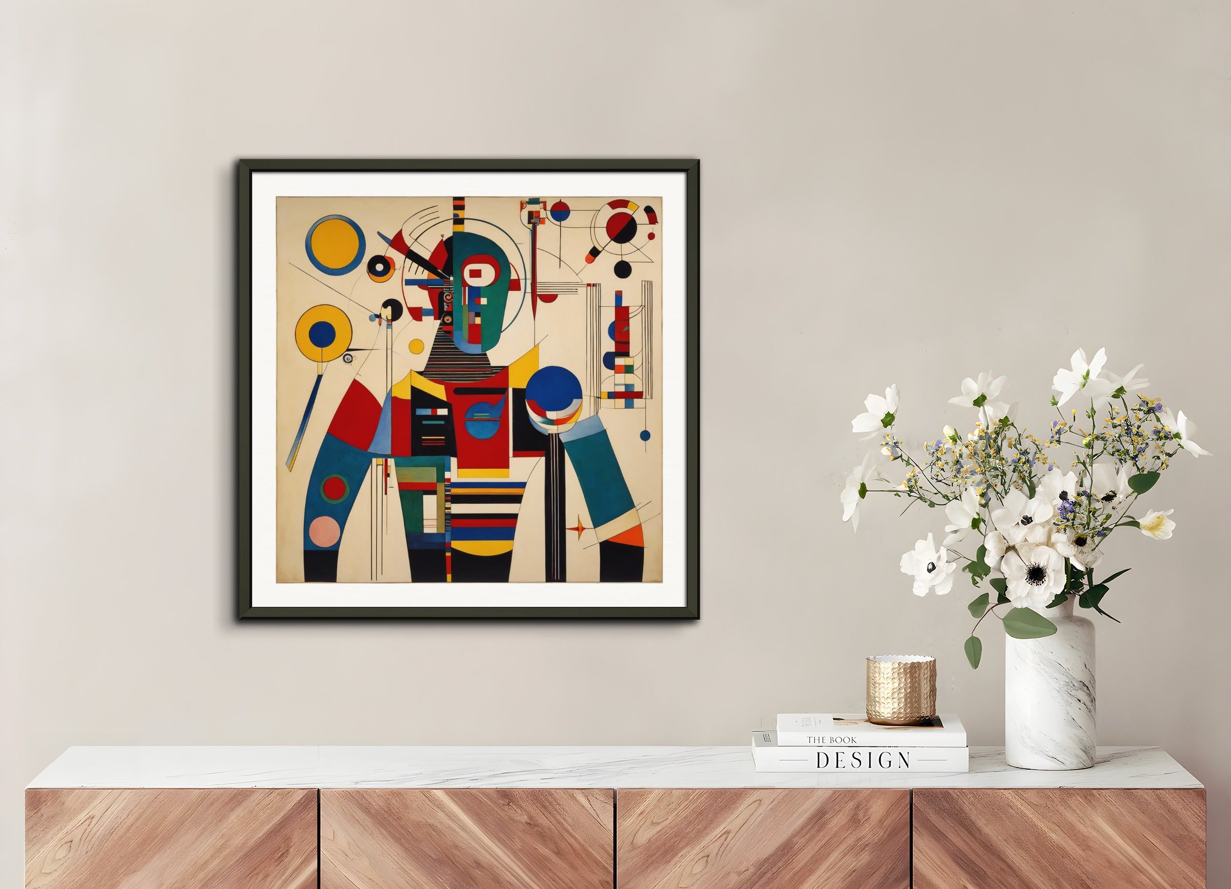 Juliste metallikehyksellä: Wassily Kandinsky, Cyborg