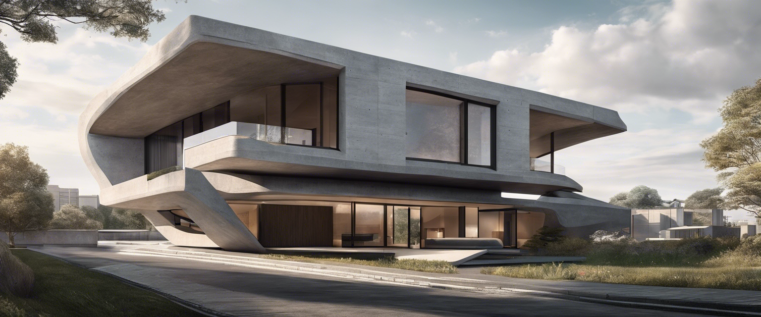 Brutalist architecture, House - Poster