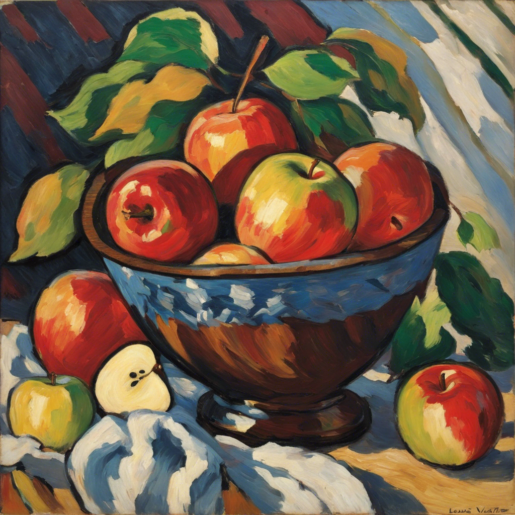Fauvism, Apples - Poster