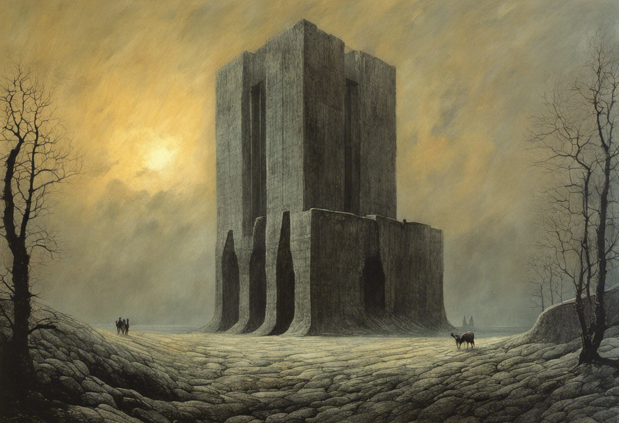 Atmospheric, dark and mystical, The prison - Poster