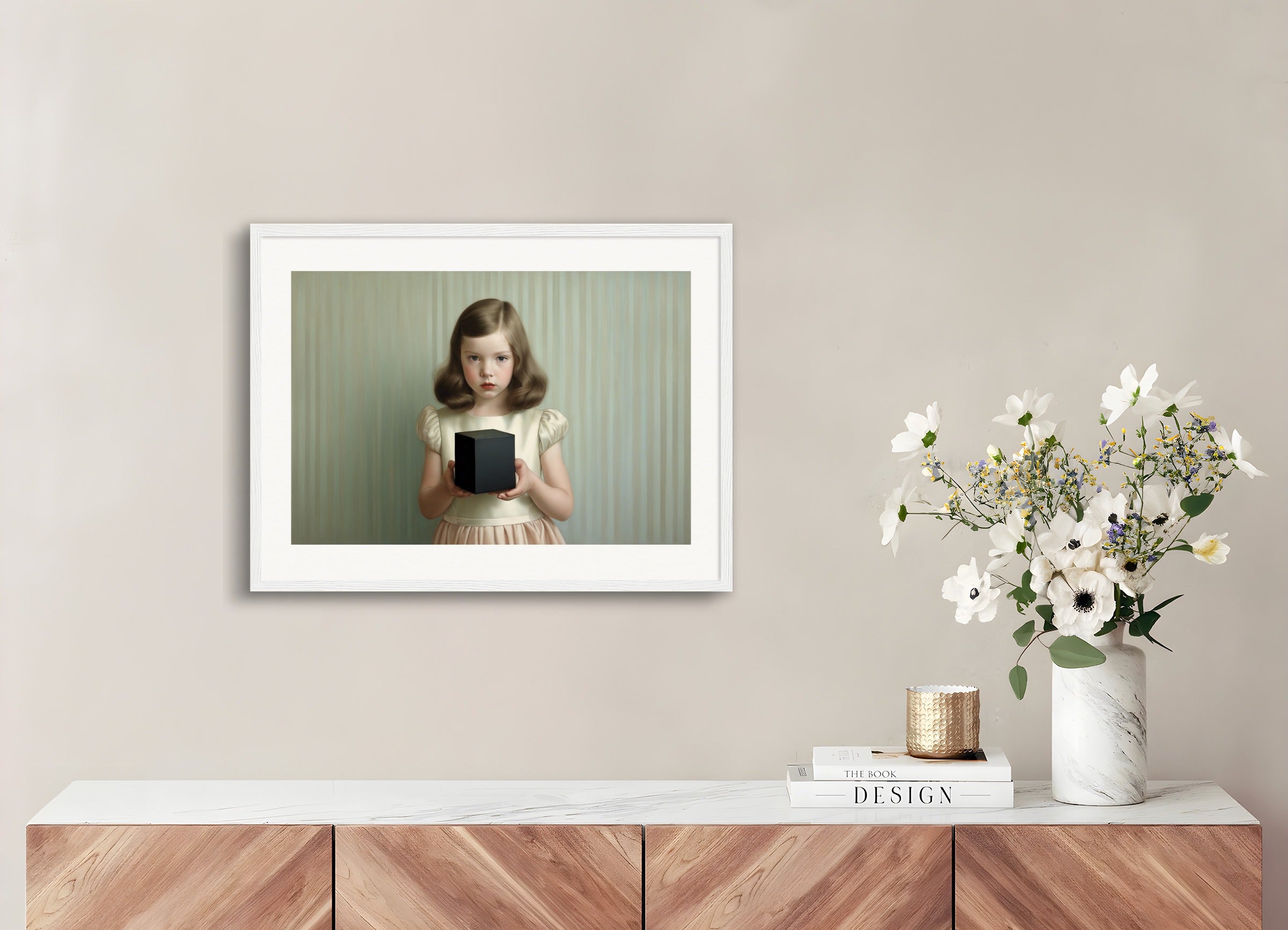 Juliste puukehyksellä: Lasten muodolliset muotokuvat aatelismaisen jäykkyyden kanssa,