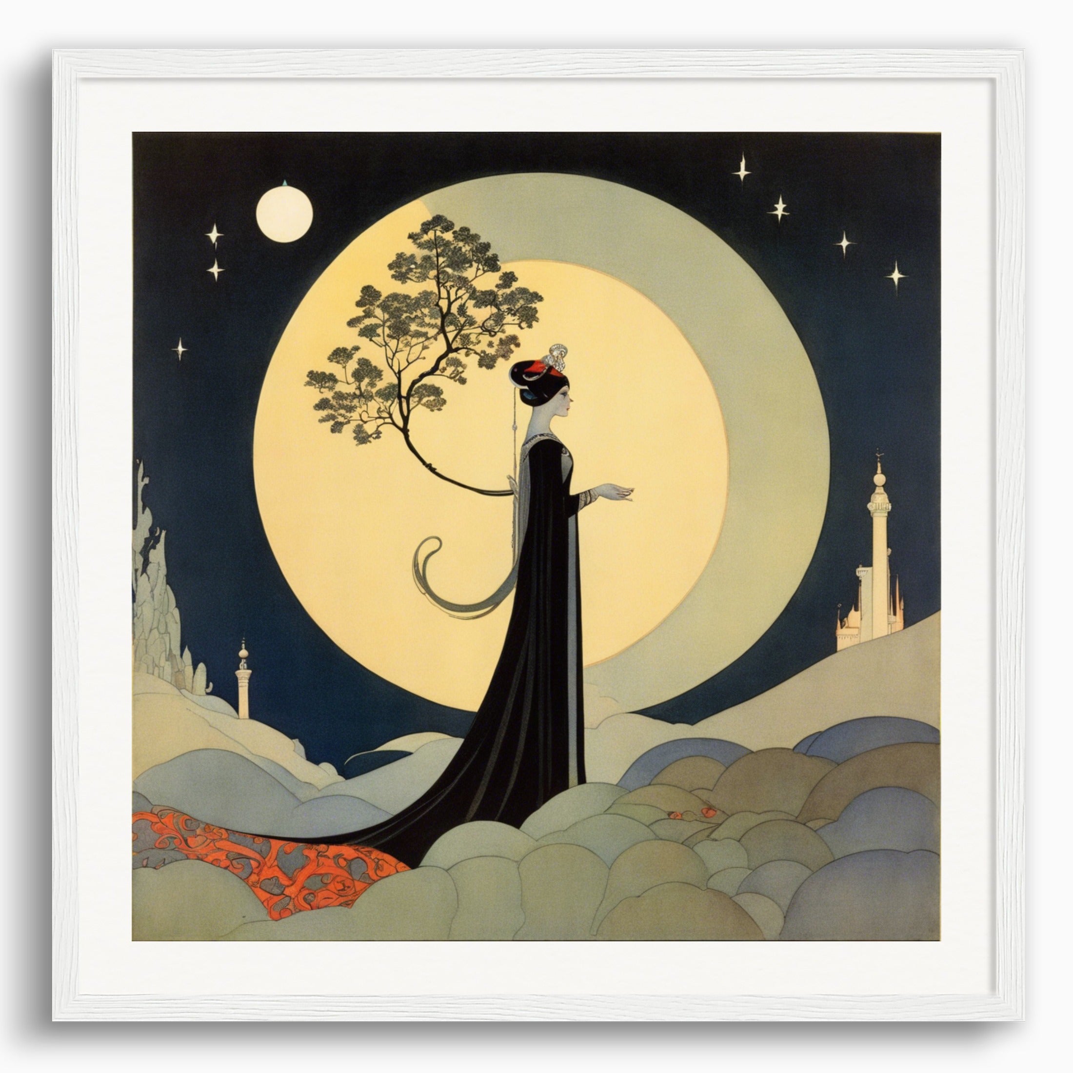 Juliste: Virginia Frances Sterrett, Varjo