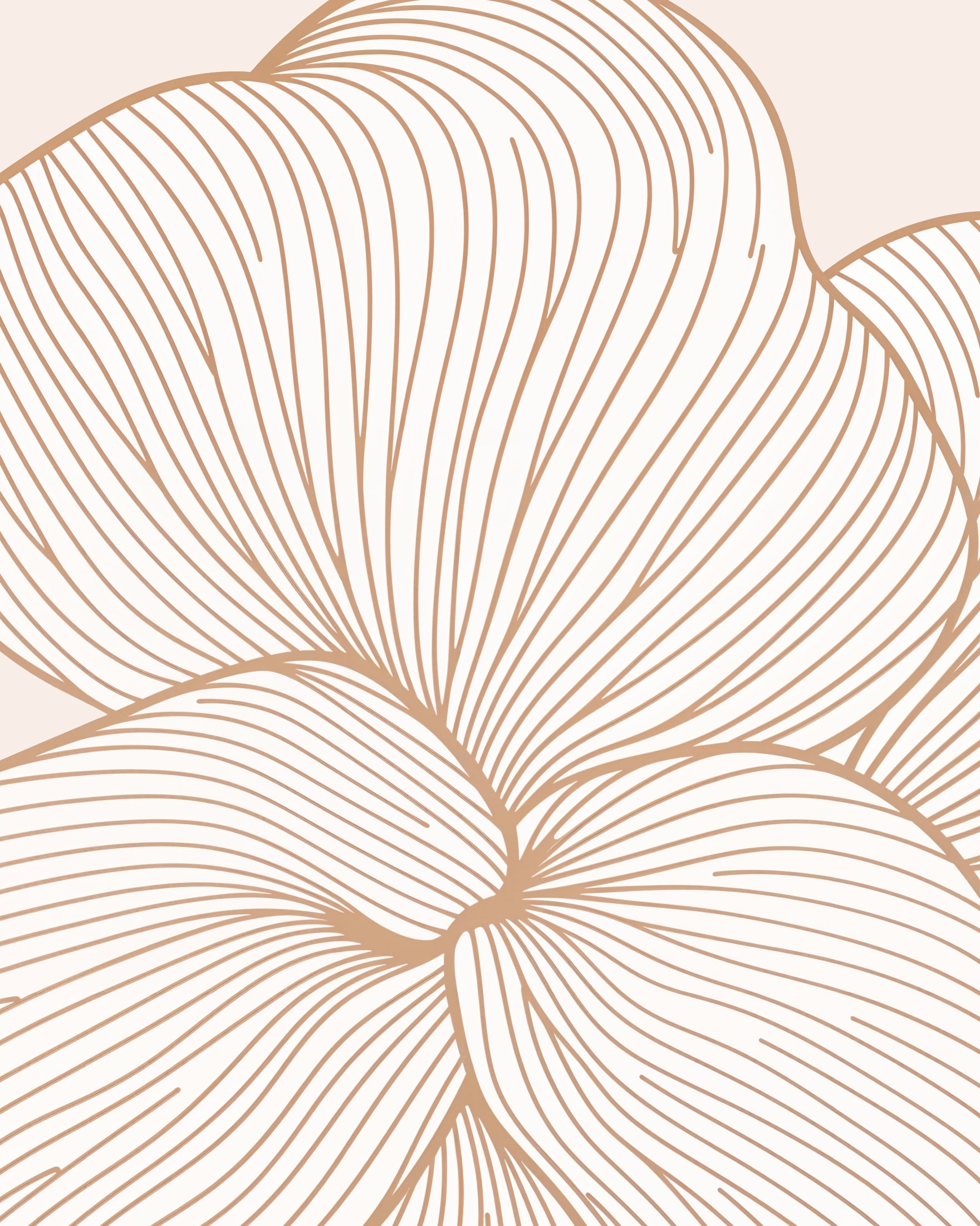 Floral pattern 02, abstract art - Poster