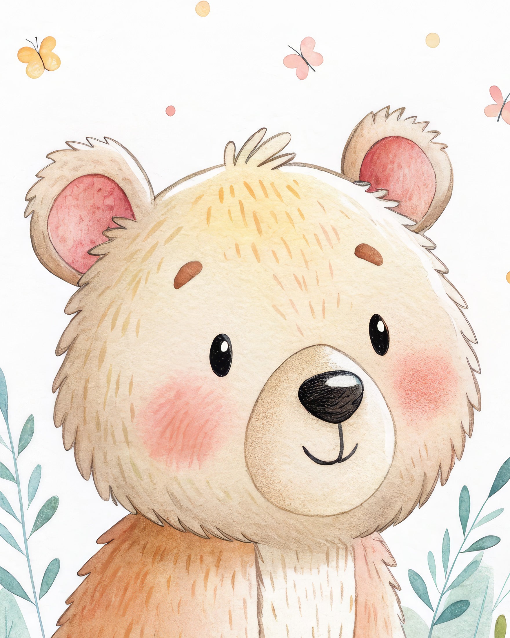 Karhujuliste – Lastenhuoneen taulu