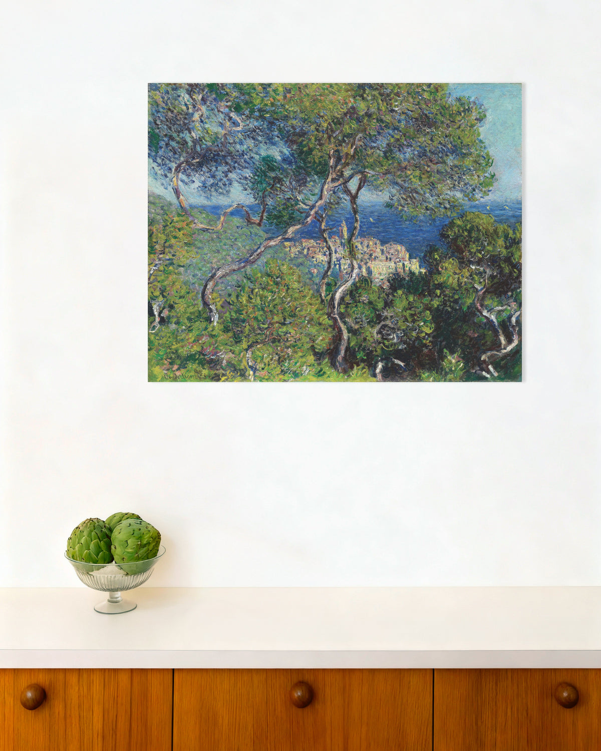 Claude Monet’n Bordighera (1884) -juliste