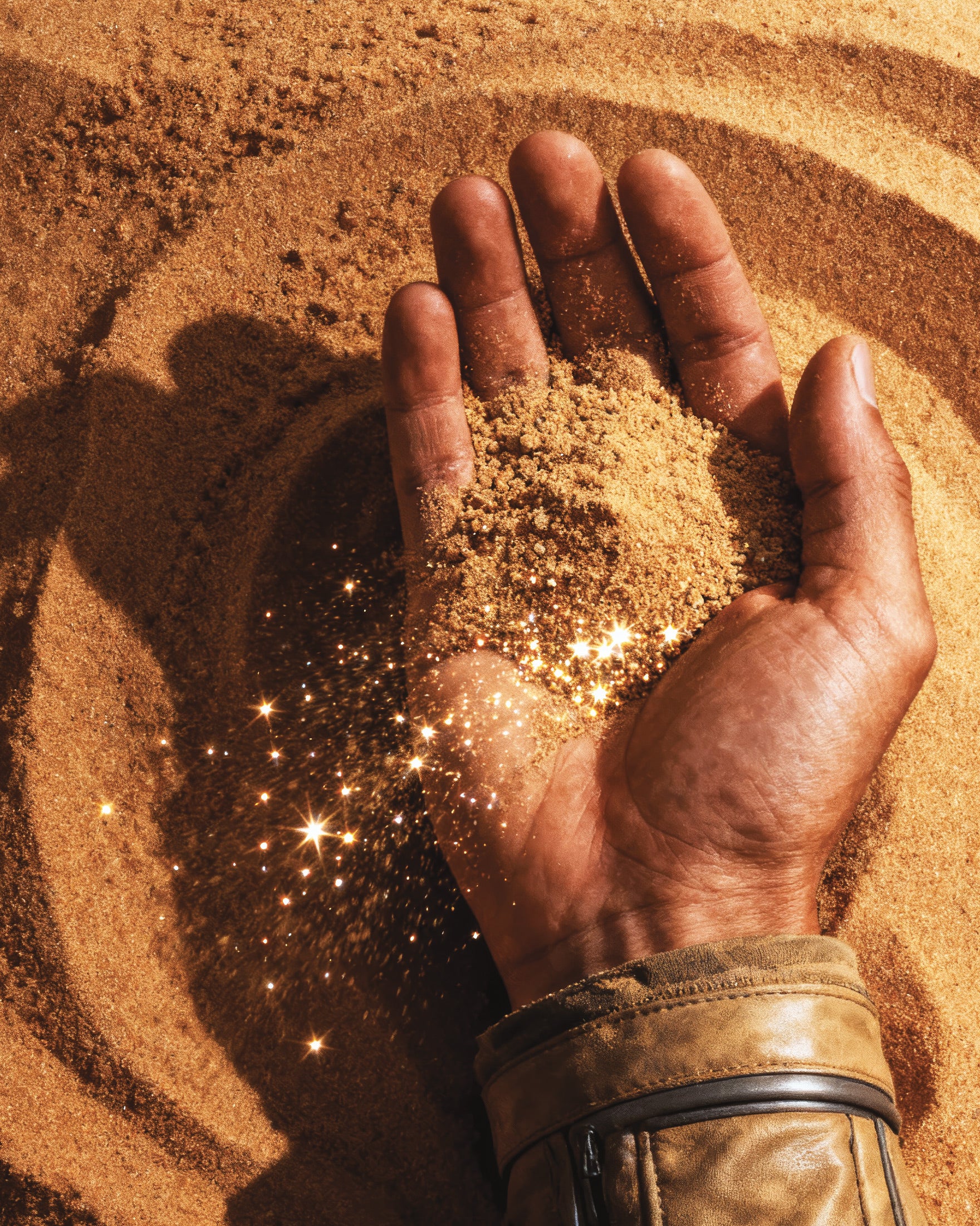 Aavikkokäsi-juliste, Dyyni, scifi-hiekkataidejuliste