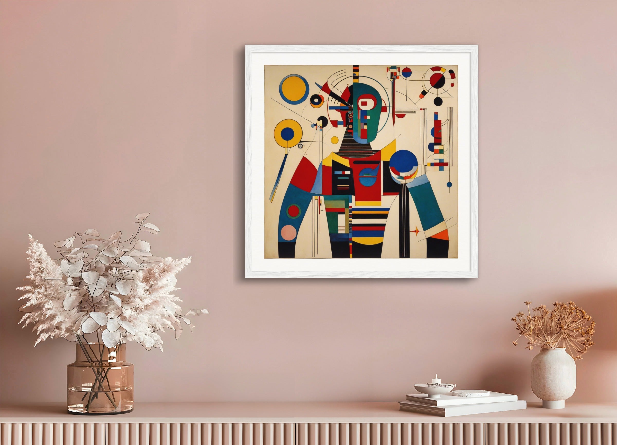 Juliste puukehyksellä: Wassily Kandinsky, Cyborg