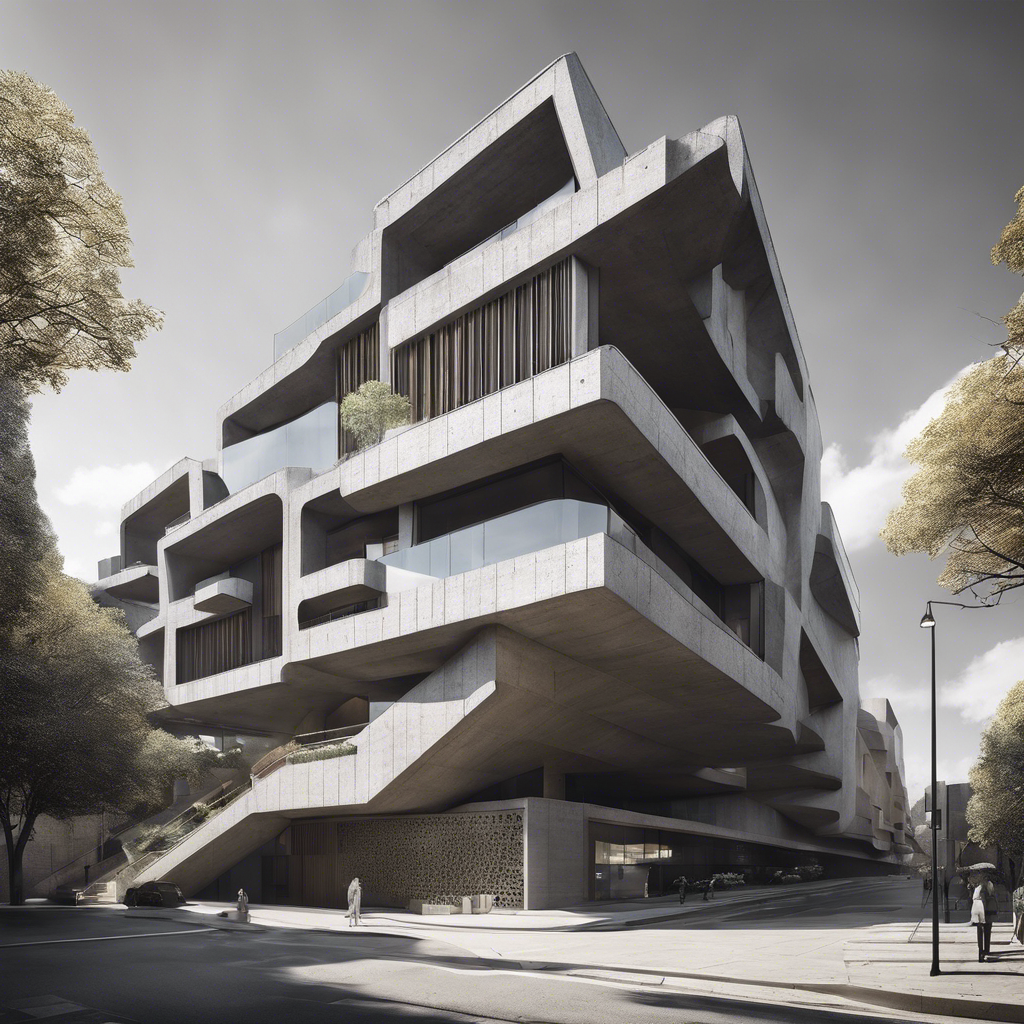 Late modernism, Brutalist architecture - Poster