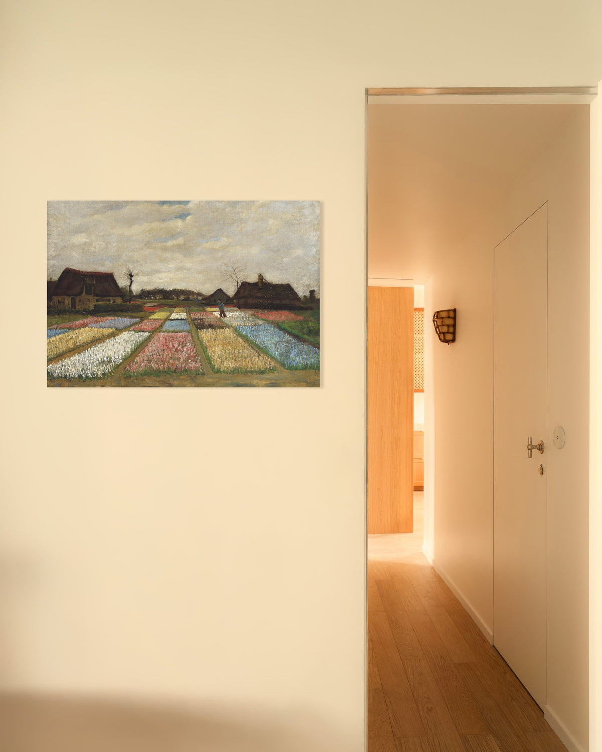 Juliste teoksesta Kukkapenkit Hollannissa (noin 1883), Vincent van Gogh