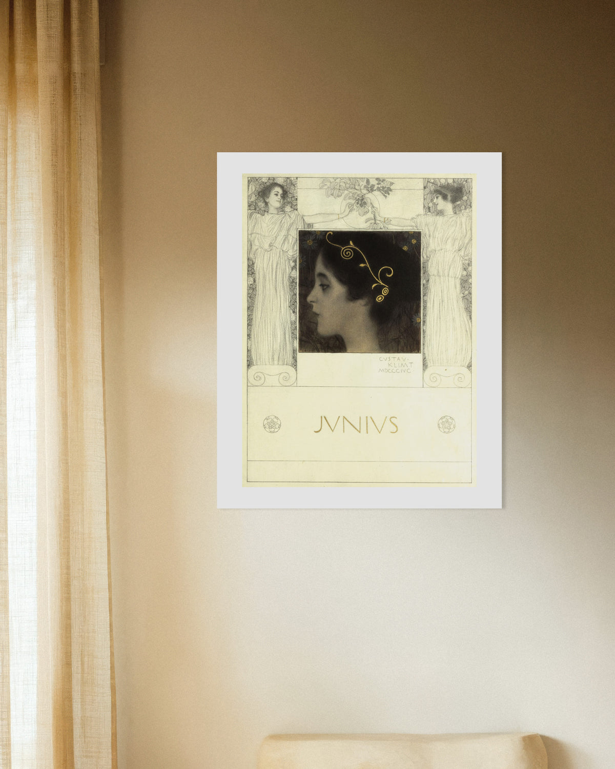 Gustav Klimtin Junius (1896) -juliste
