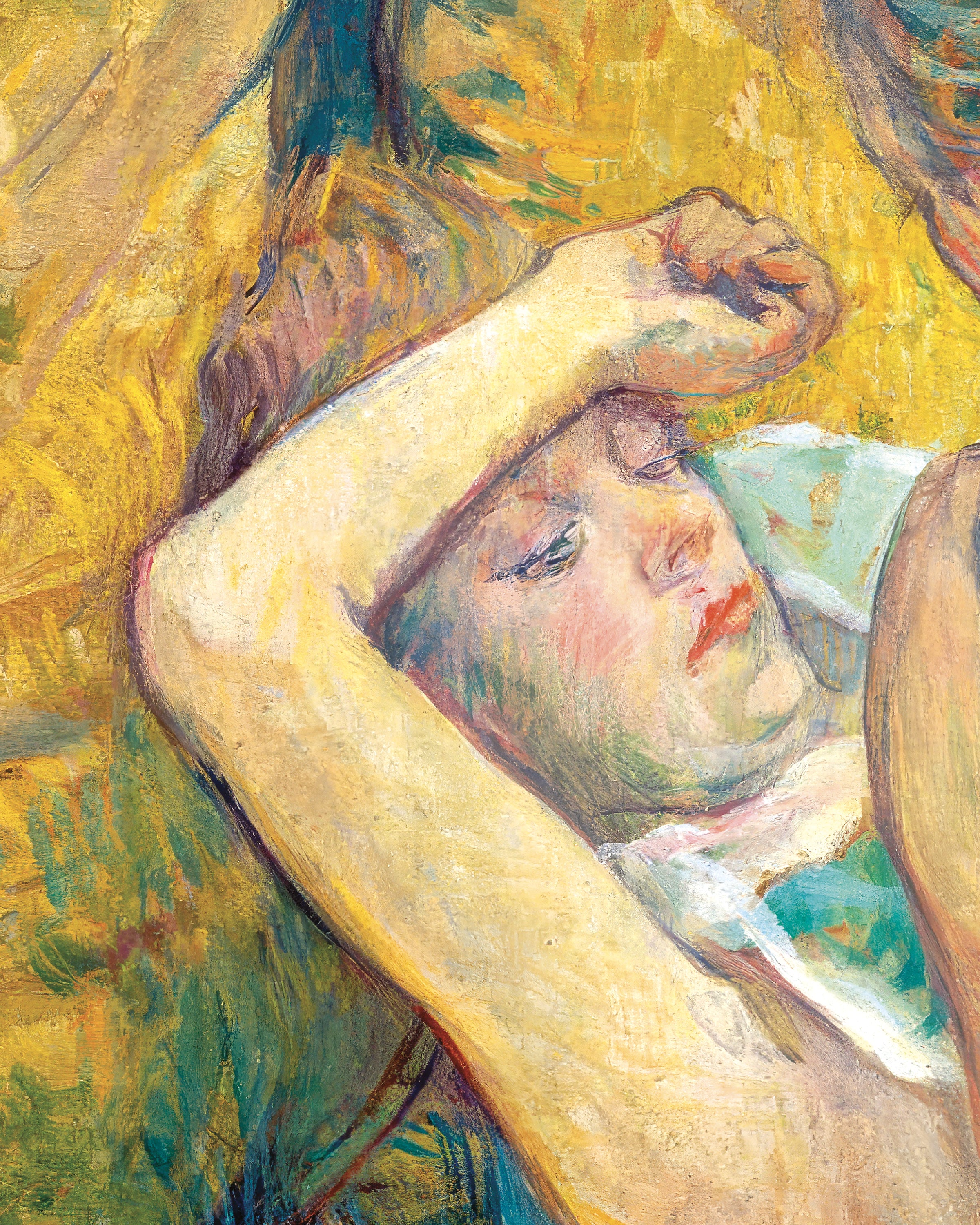 L'abandon (les deux amies) (1895) Henri de Toulouse-Lautrecin juliste