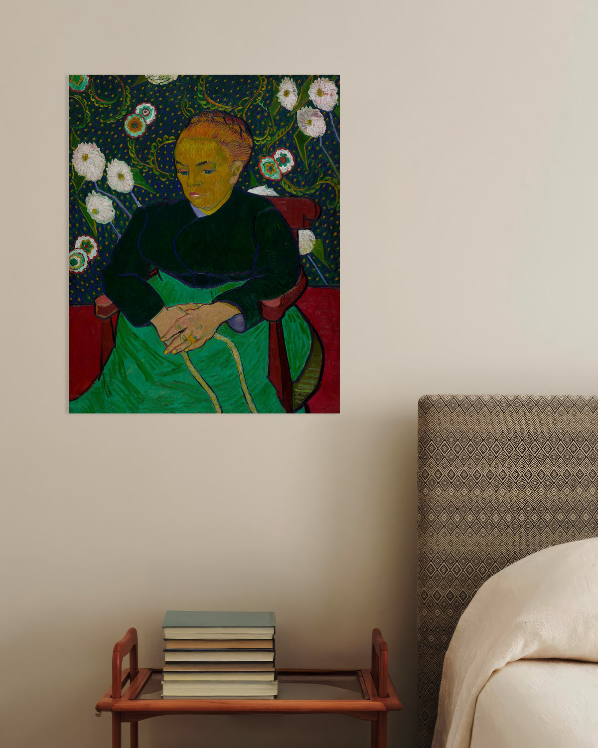 La Berceuse, Madame Roulin tuudittamassa kehtoa (1889), Vincent van Gogh, juliste