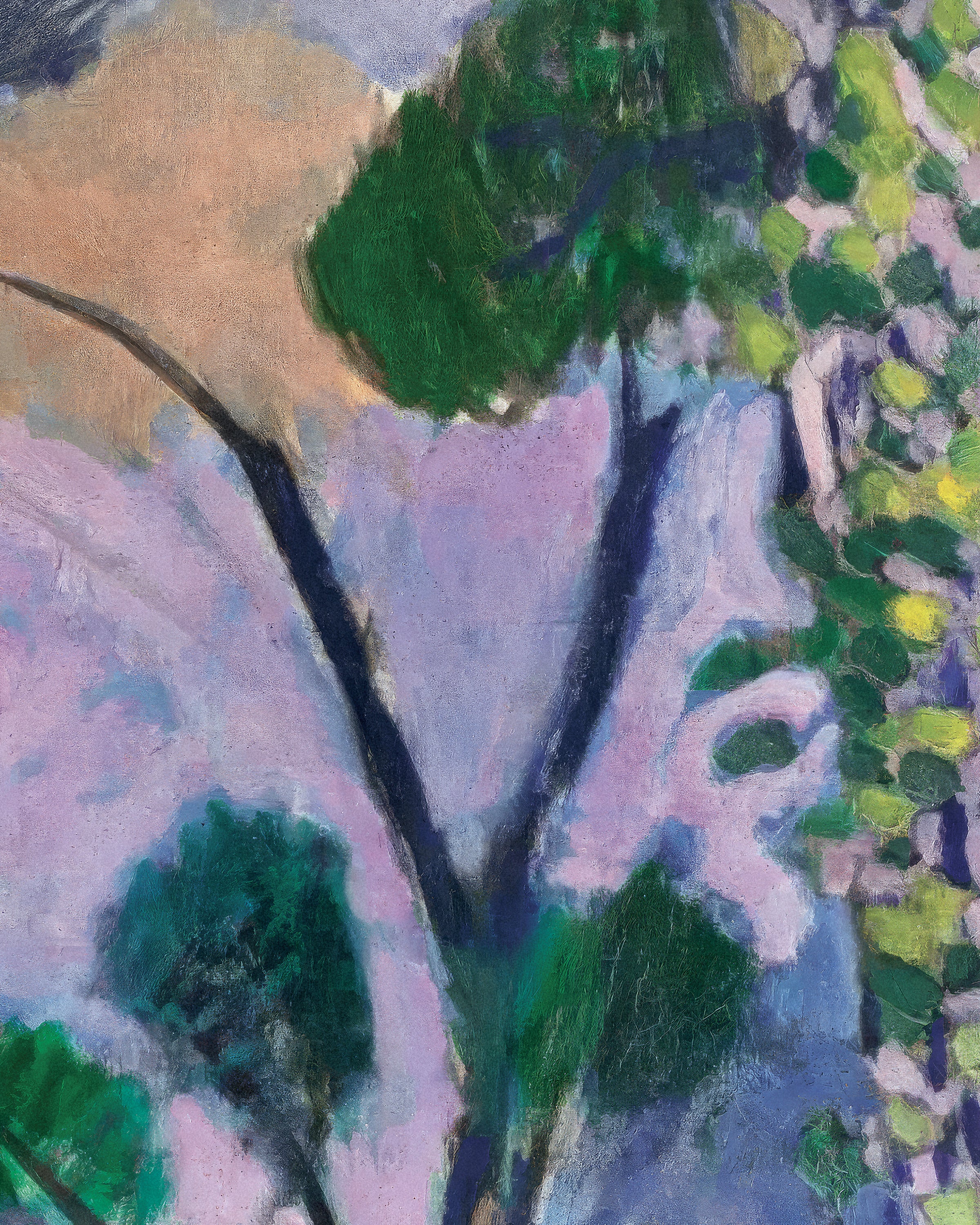 Marokkolainen maisema (Akanthus) 1912 Henri Matissen teos - Juliste