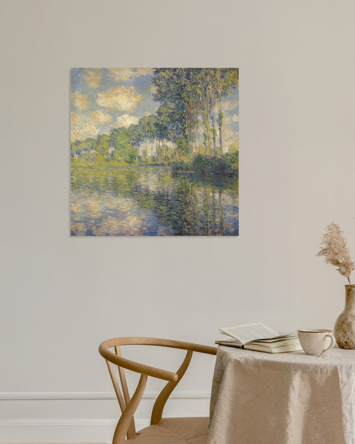 Claude Monet’n Poppelit Epte-joen varrella (1891) -juliste