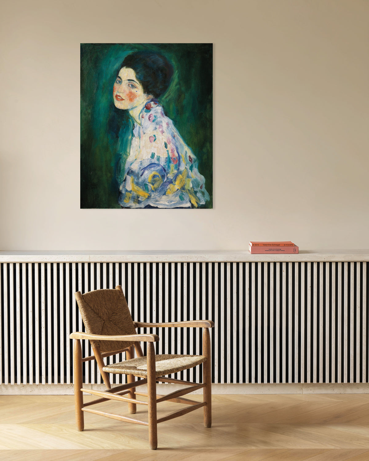 Gustav Klimtin Naisen muotokuva (1916–1917) -juliste