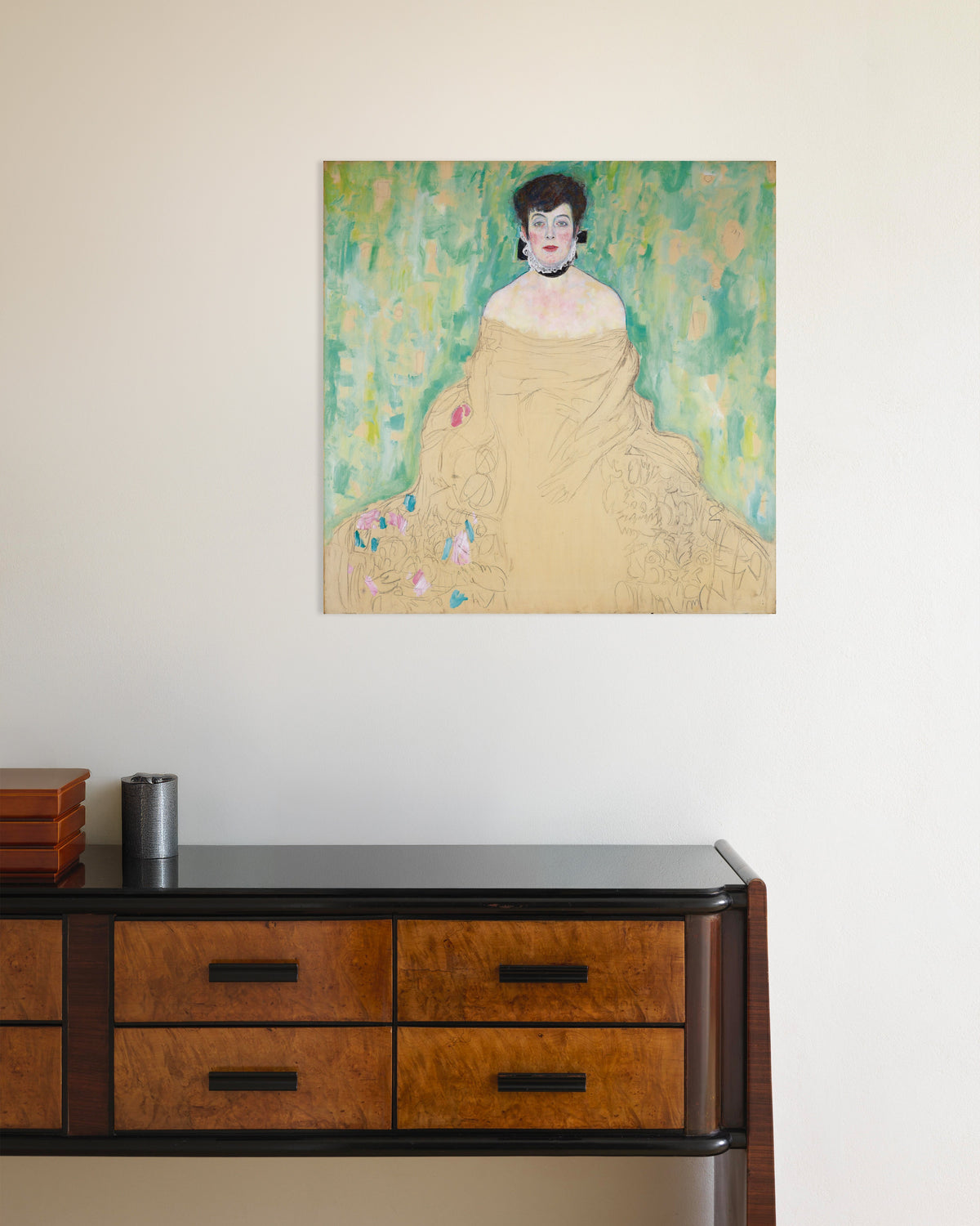 Gustav Klimtin Amalie Zuckerkandlin muotokuva (1917) -juliste