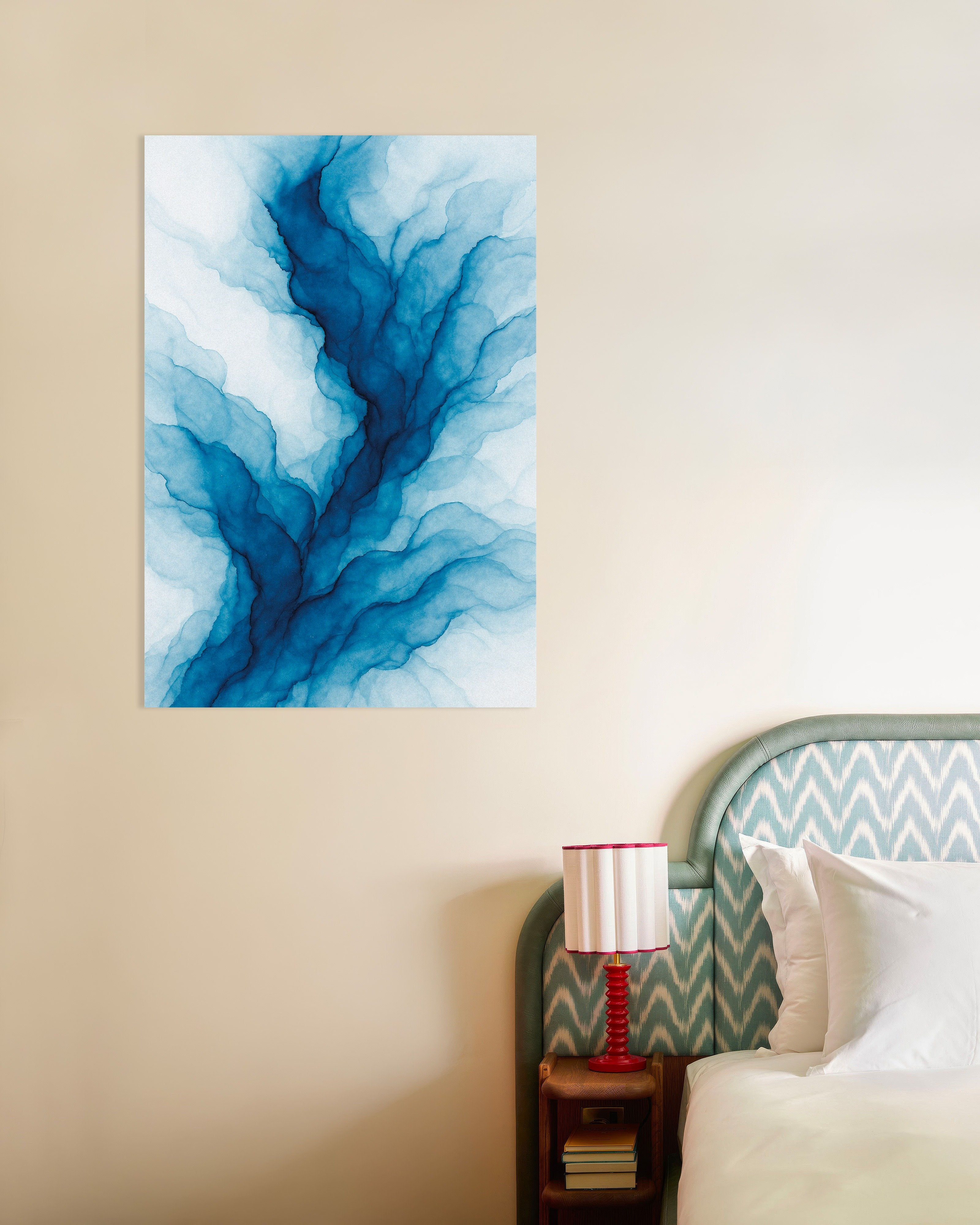 Poster of Ramifications watercolor abstract poster