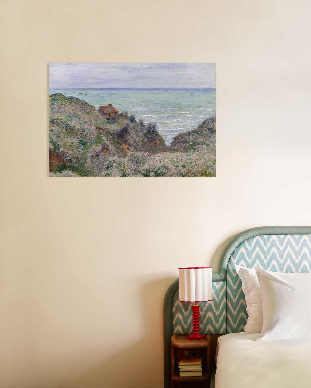 Claude Monet’n Tullimiehen maja (1882) -juliste