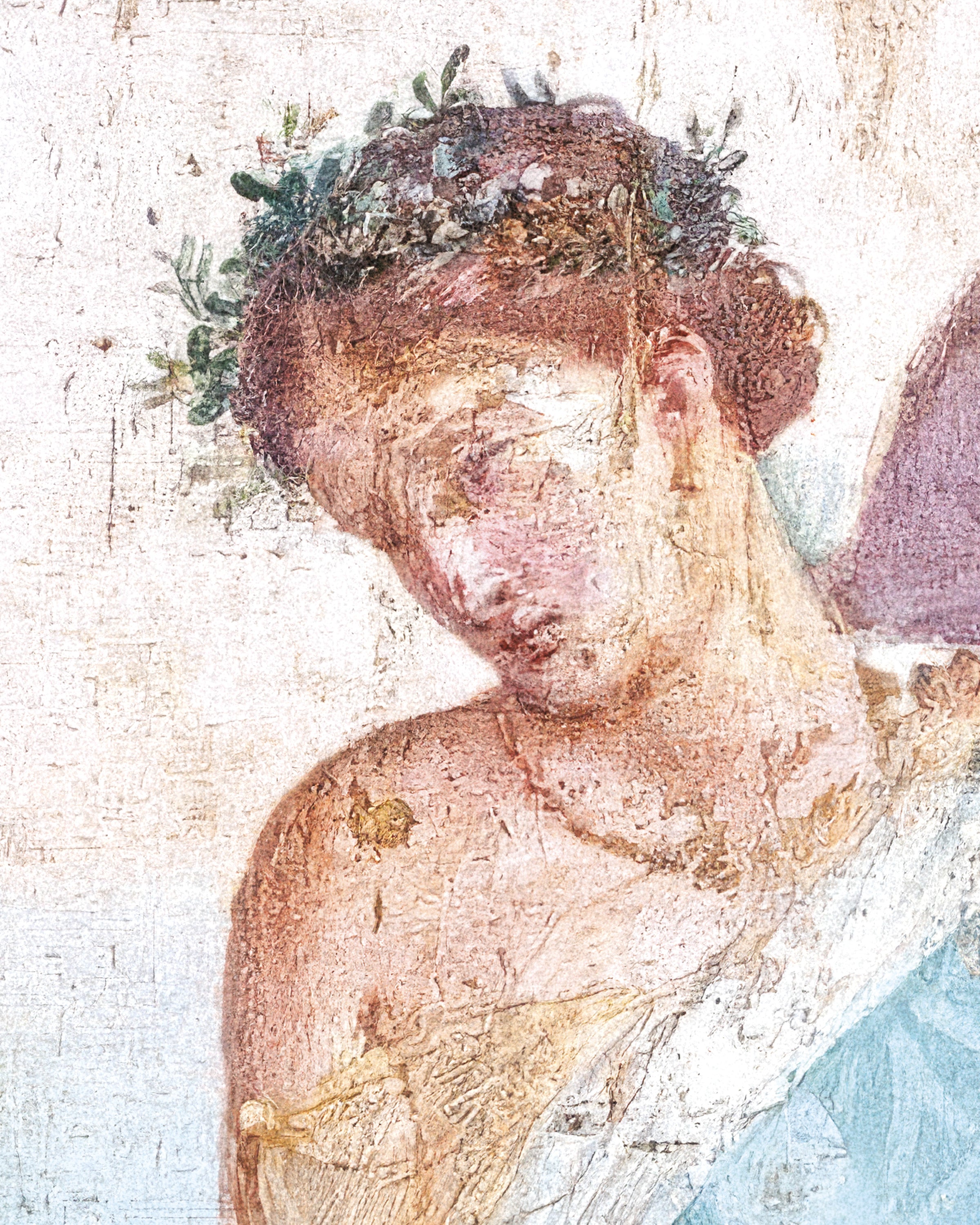 Ikaroksen putoaminen freskoyksityiskohta juliste