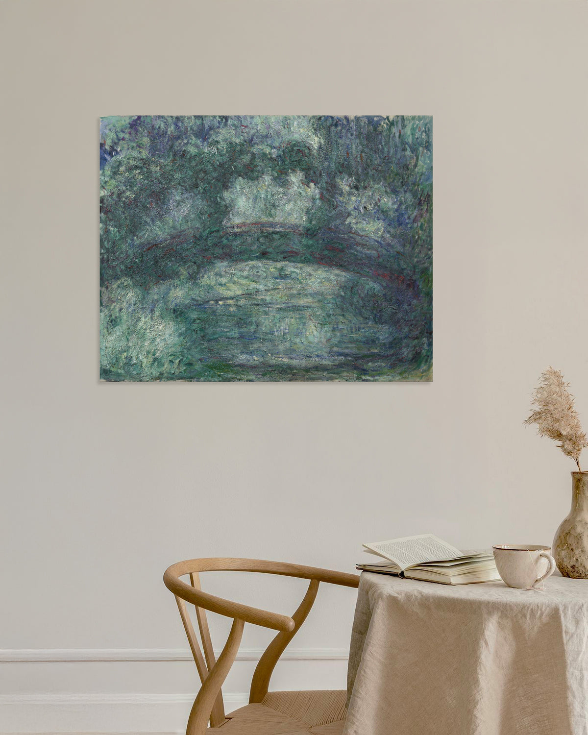 Claude Monet’n Japanilainen silta (1919–1924) -juliste