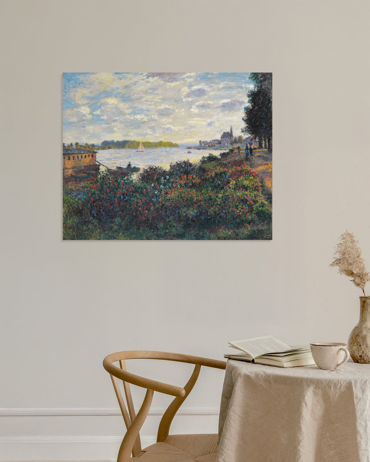 Claude Monet’n Seine Argenteuilissa (1877) -juliste
