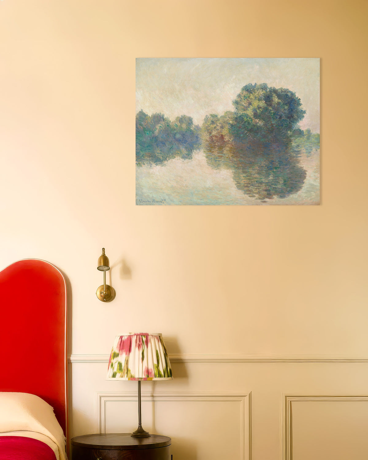 Claude Monet’n Seine Givernyssä (1897) -juliste