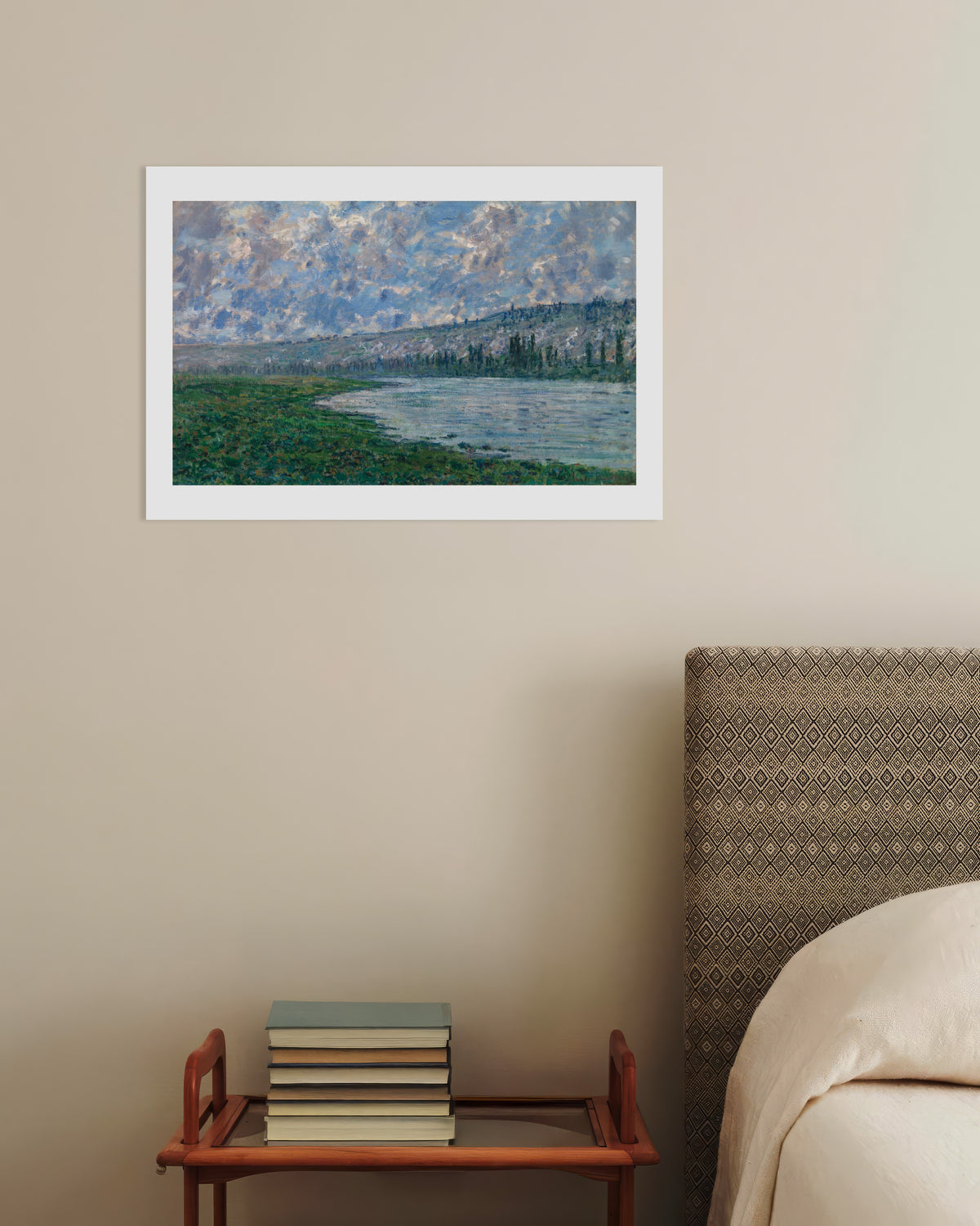 Claude Monet’n Seine Vétheuilissa (1880) -juliste