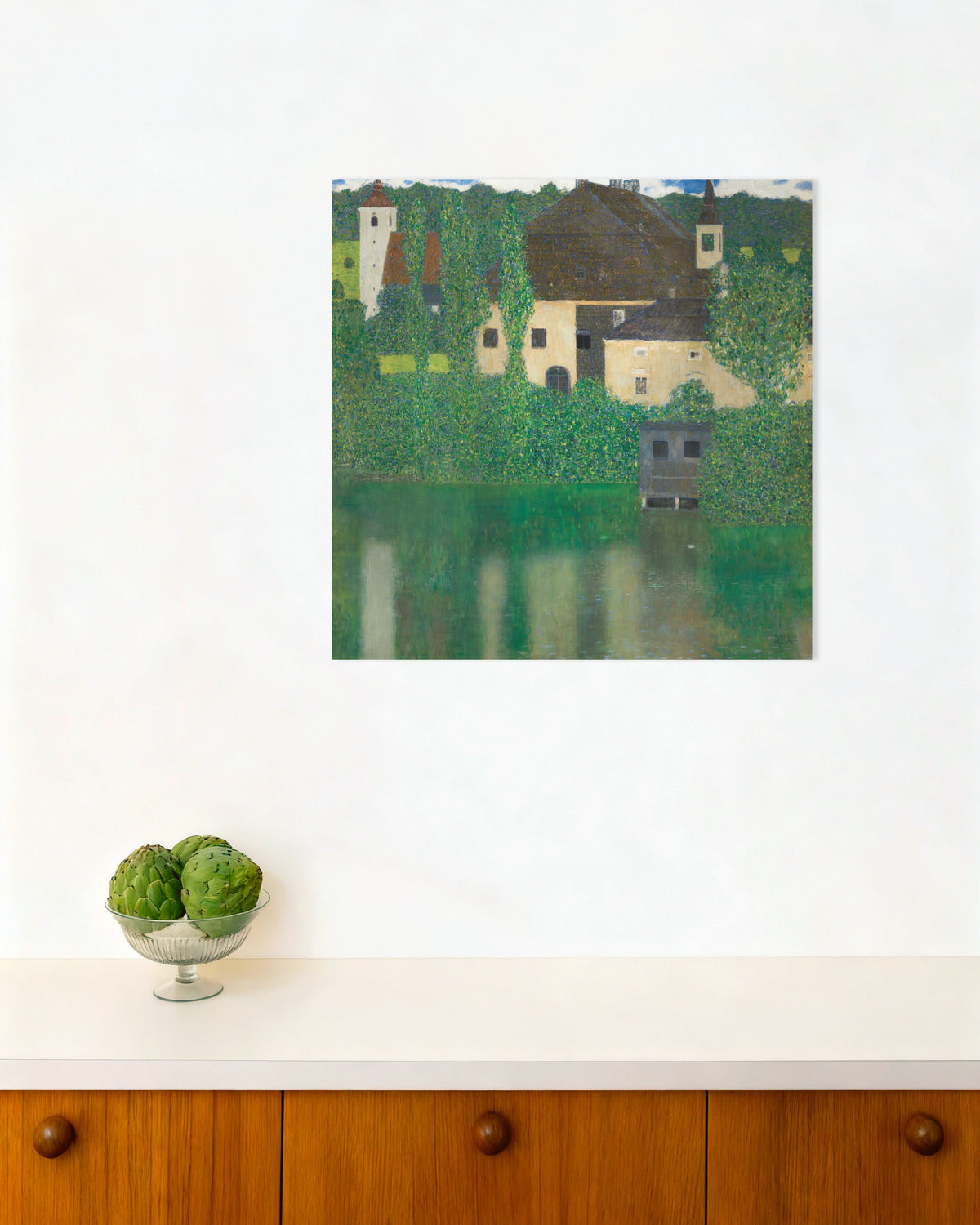 Gustav Klimtin Vesilinna (1908–1909) -juliste