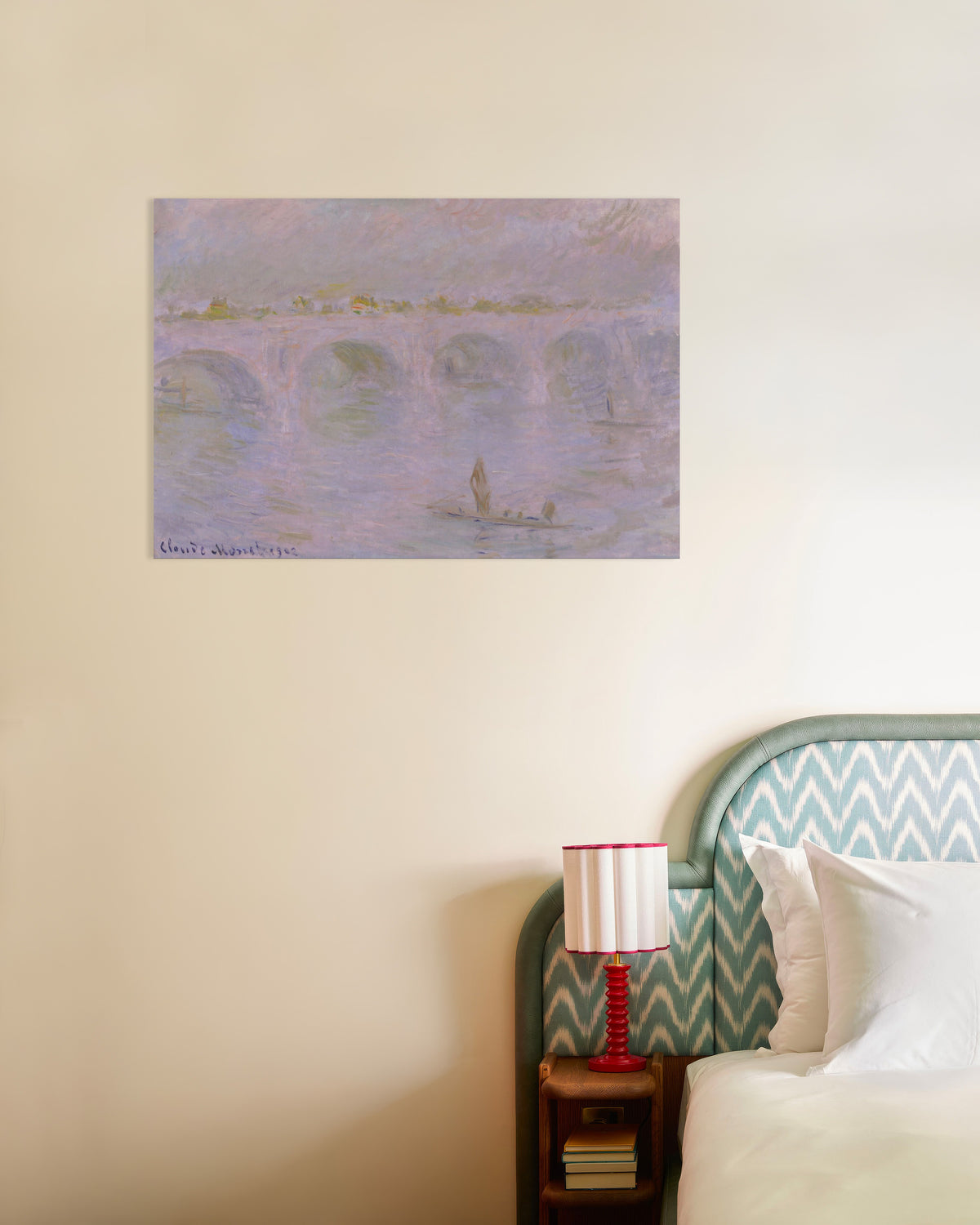 Claude Monet’n Waterloo Bridge, Lontoo (1902) -juliste
