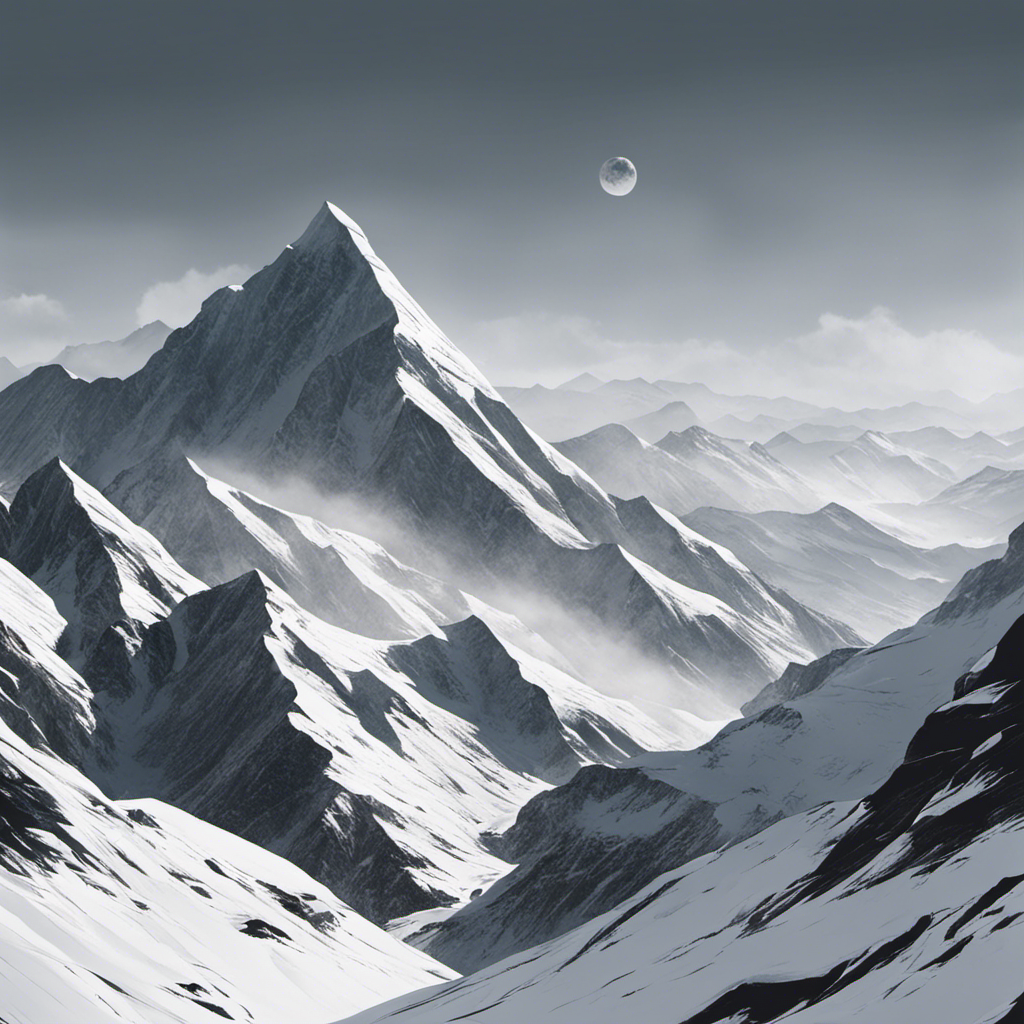 Neo-minimalism, Mountains - Poster