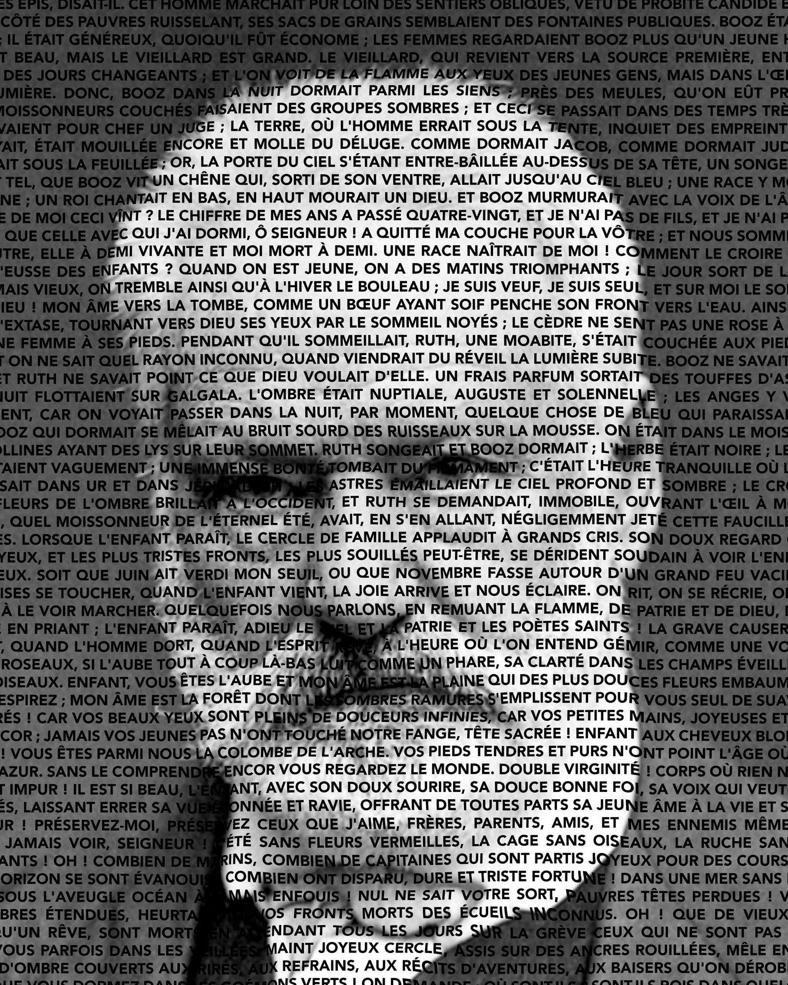 Victor Hugo - Pohdintojen typografinen muotokuva