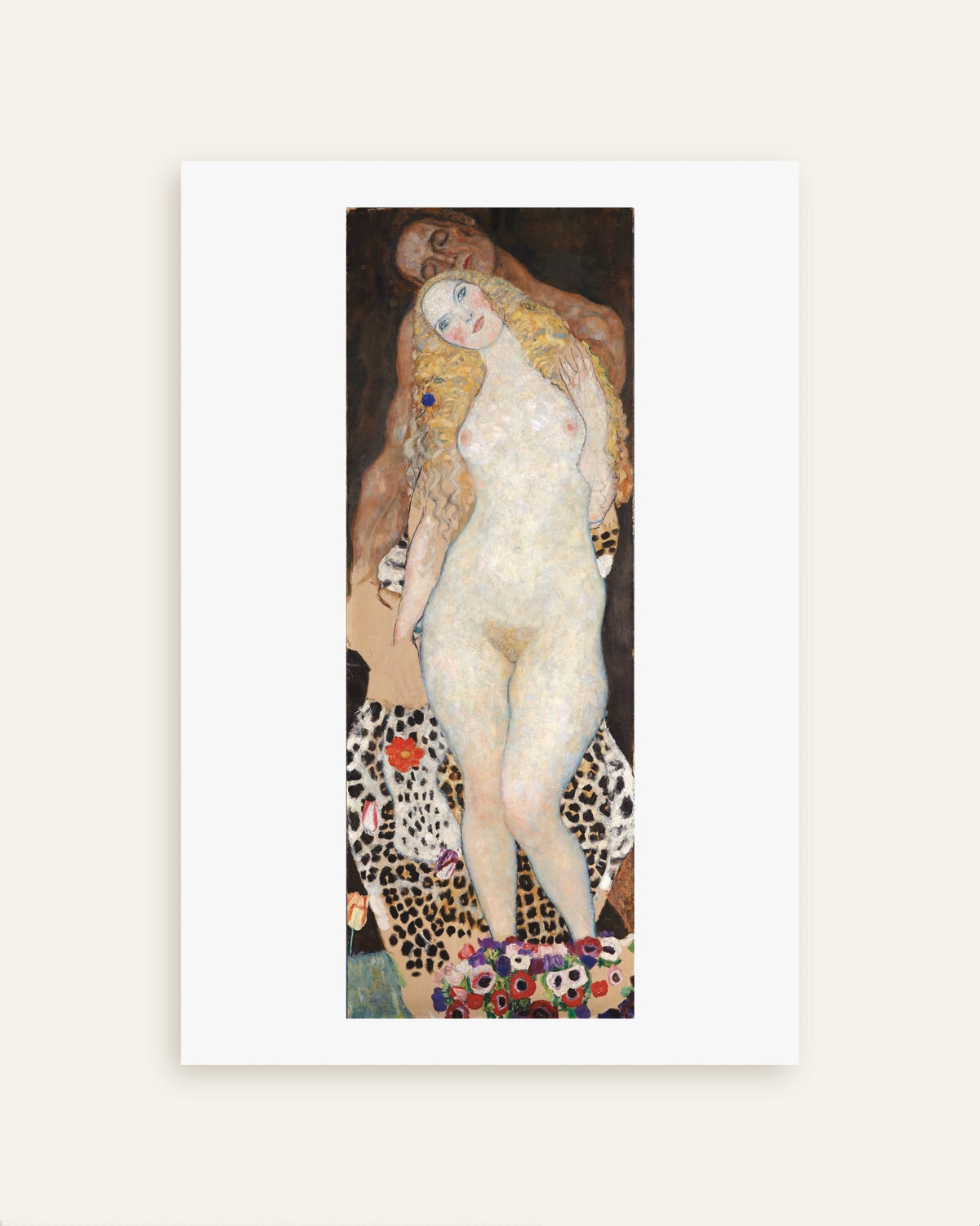 Gustav Klimtin Aatami ja Eeva (1917–1918) -juliste, pienoiskuva