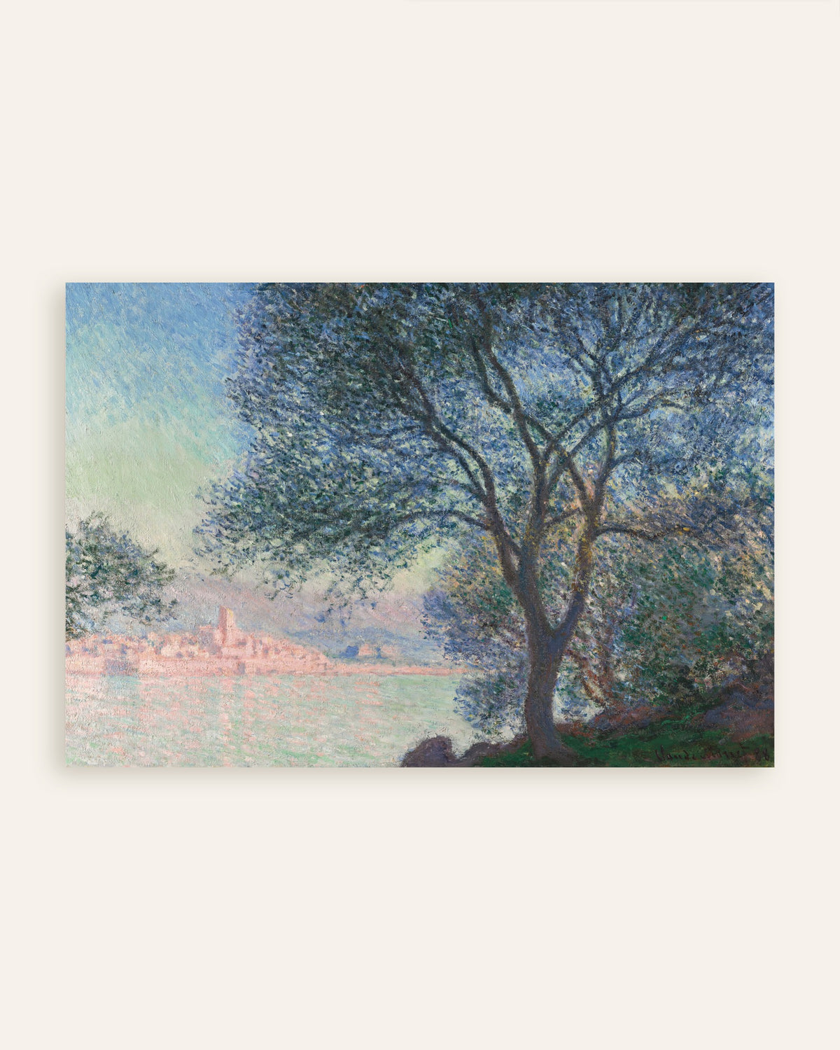 Claude Monet’n Antibes La Salisista nähtynä (1888) -juliste, pienoiskuva