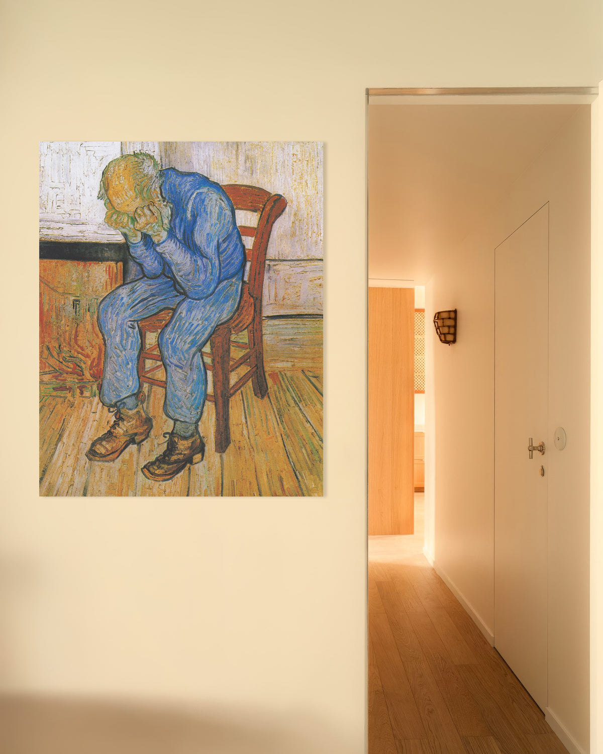 Juliste, Vincent van Goghin teos Ikuisuuden portilla (1890)