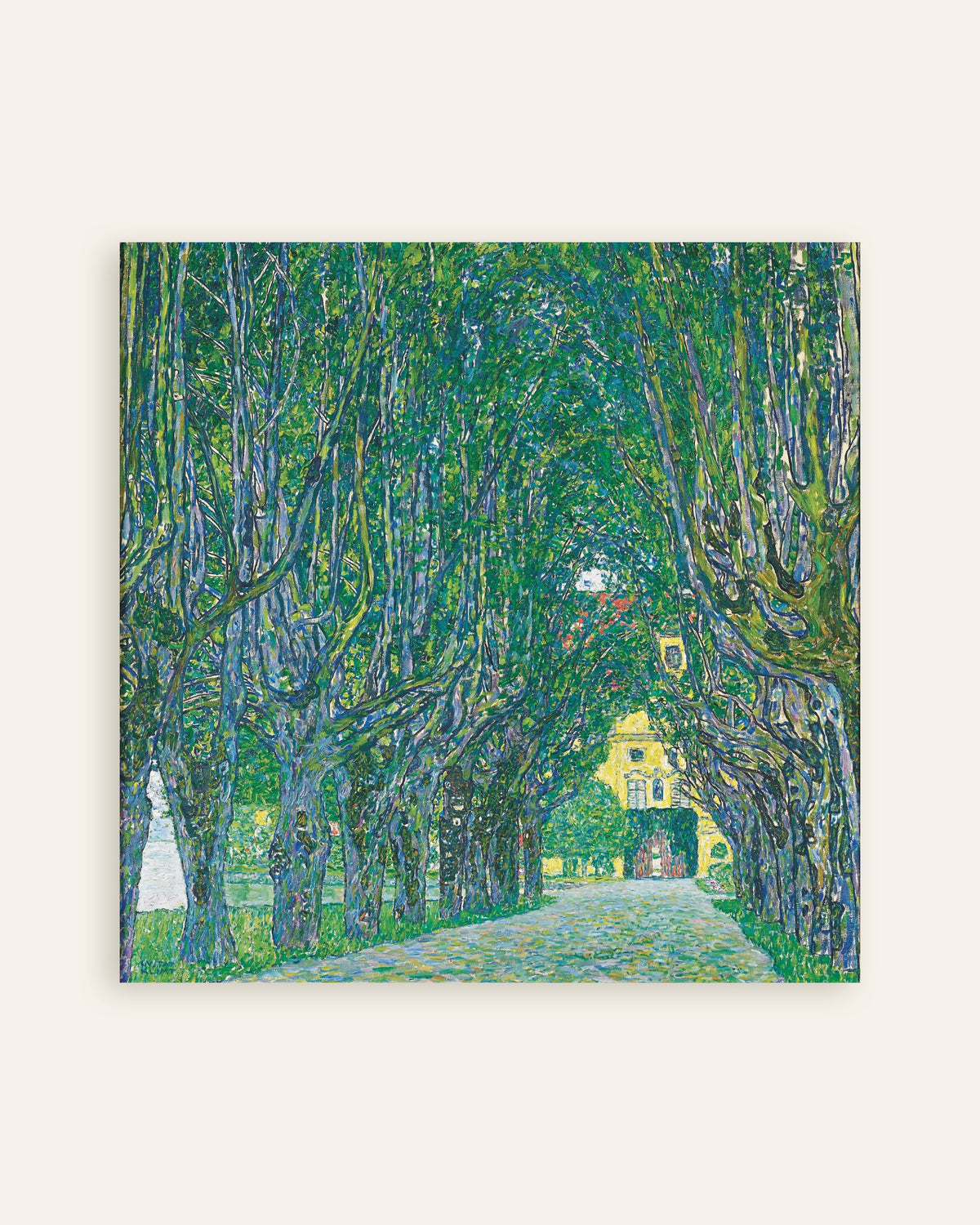 Gustav Klimtin Kammerin linnaan johtava kuja (1912) -juliste, pienoiskuva