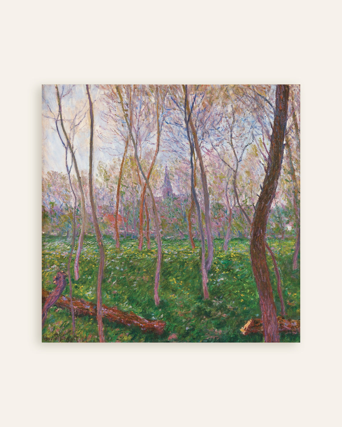 Claude Monet’n Bennecourt (1887) -juliste, pienoiskuva
