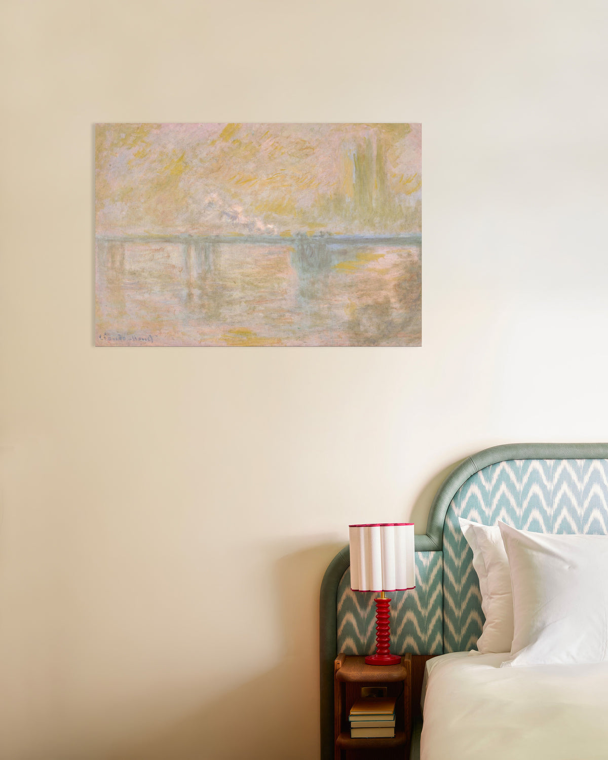 Claude Monet’n Charing Cross Bridge, Lontoo (n. 1902) -juliste
