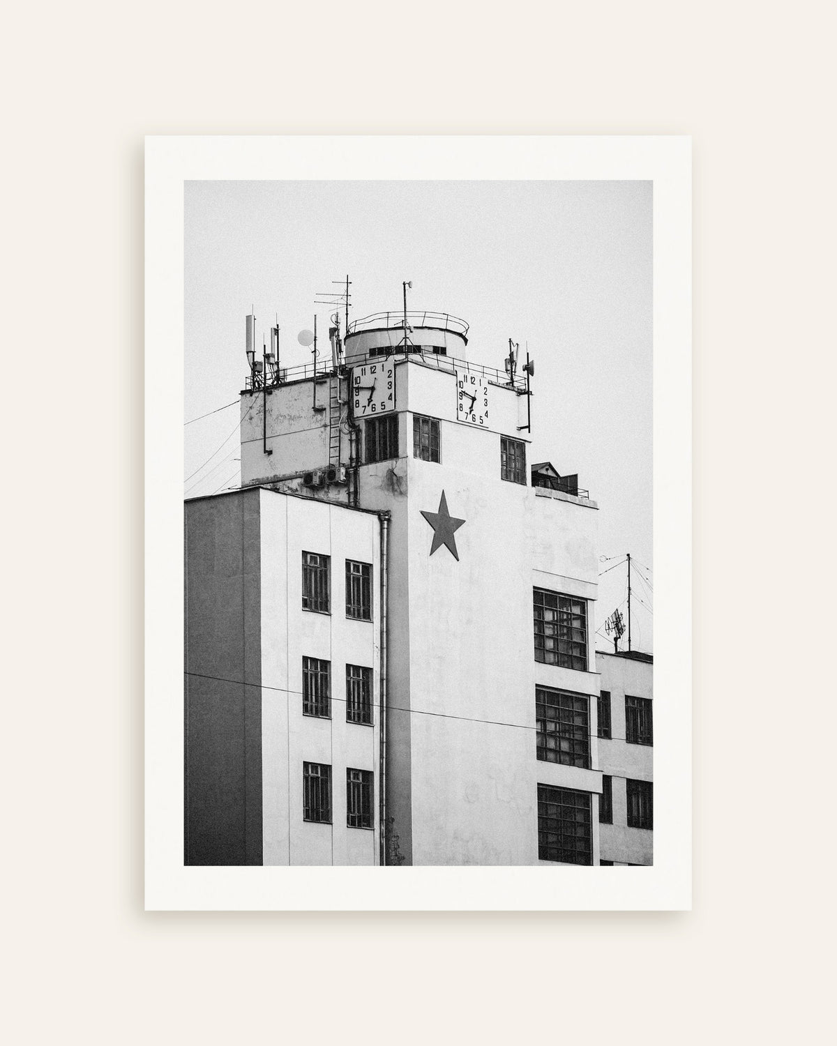 Juliste ”Kellotorni ja tähti”, pikkukuva