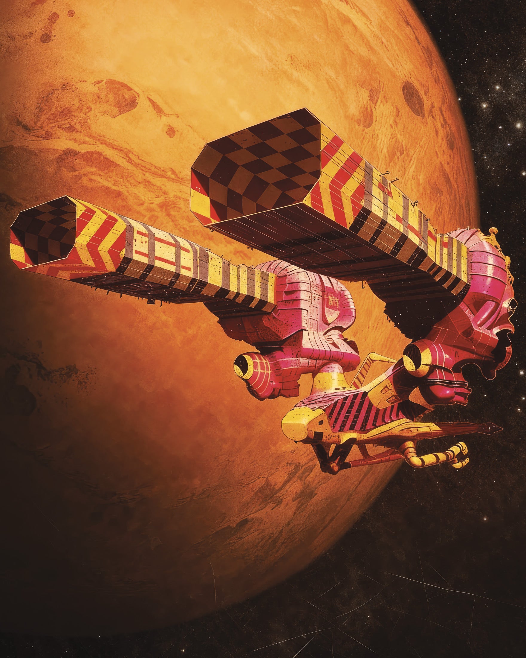 Dune by Jodorowsky Juliste, Retro Sci-Fi Juliste