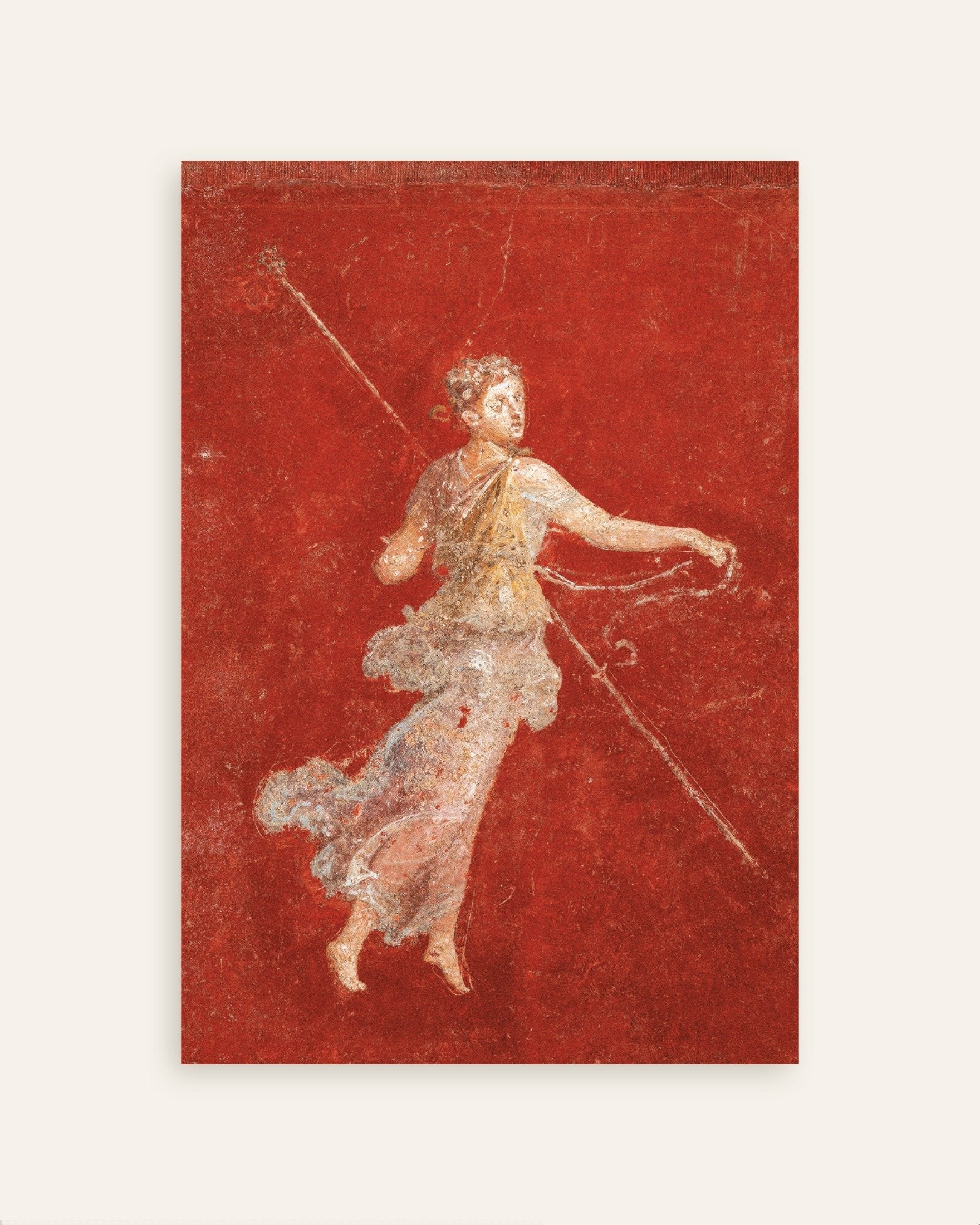 Poster of Flying Maenad fresco poster, thumbnail