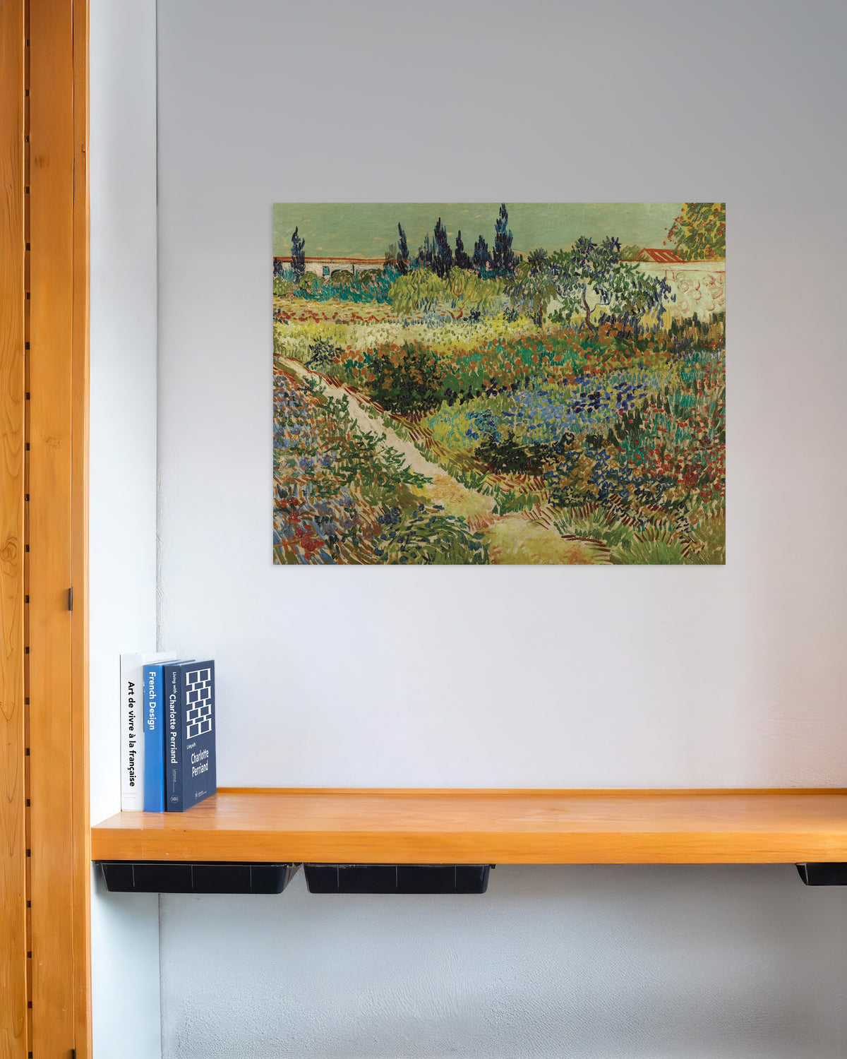 Juliste teoksesta Arlesin puutarha (1888), Vincent van Gogh