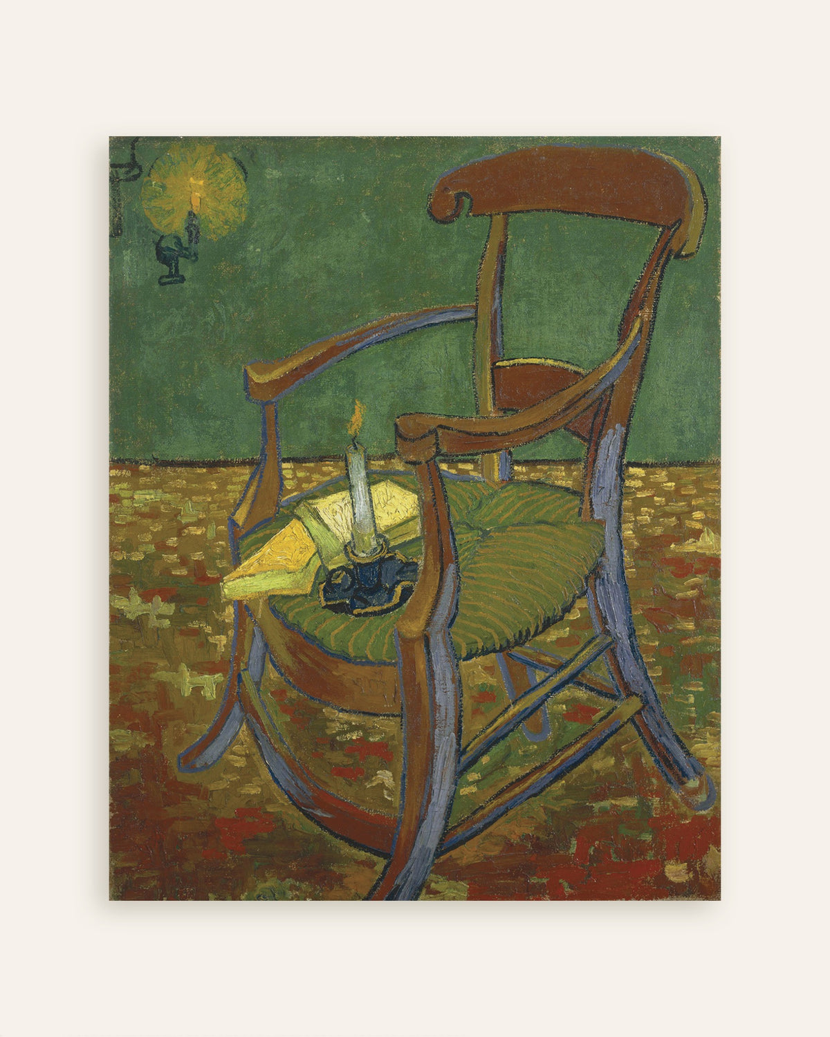 Vincent van Goghin Maalaujan tuoli (1888) -julisteen pikkukuva