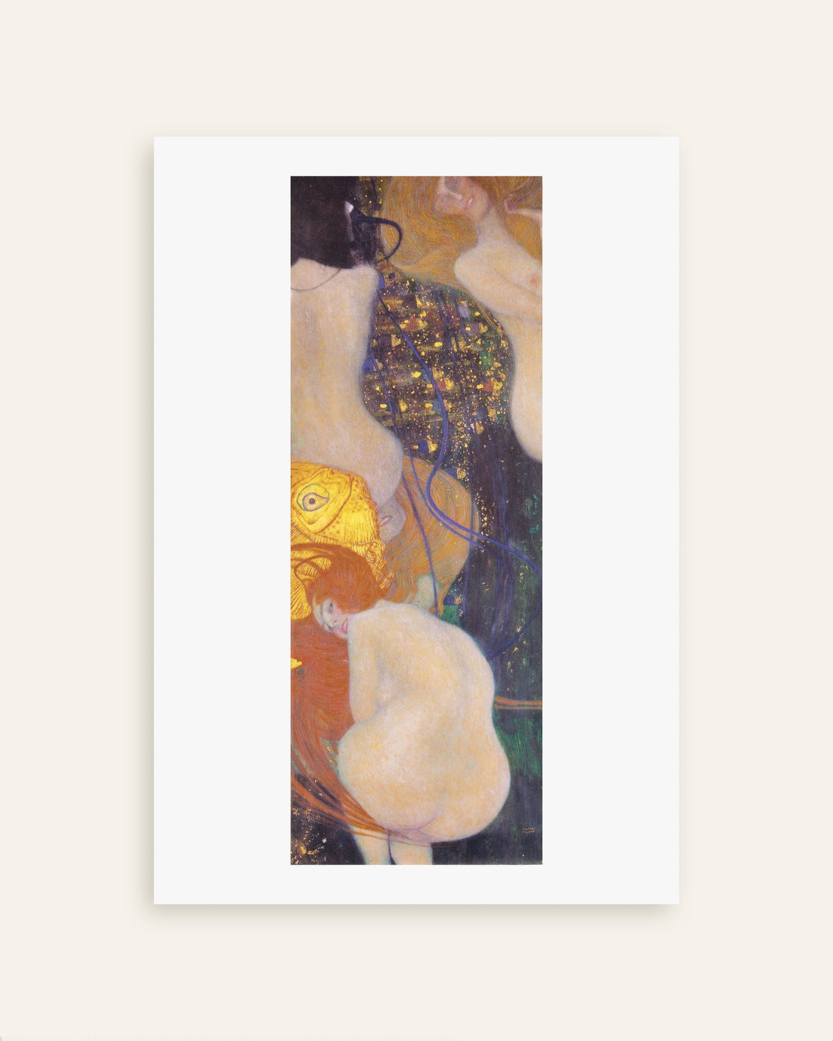 Gustav Klimtin Kultakalat (1901–1902) -juliste, pienoiskuva
