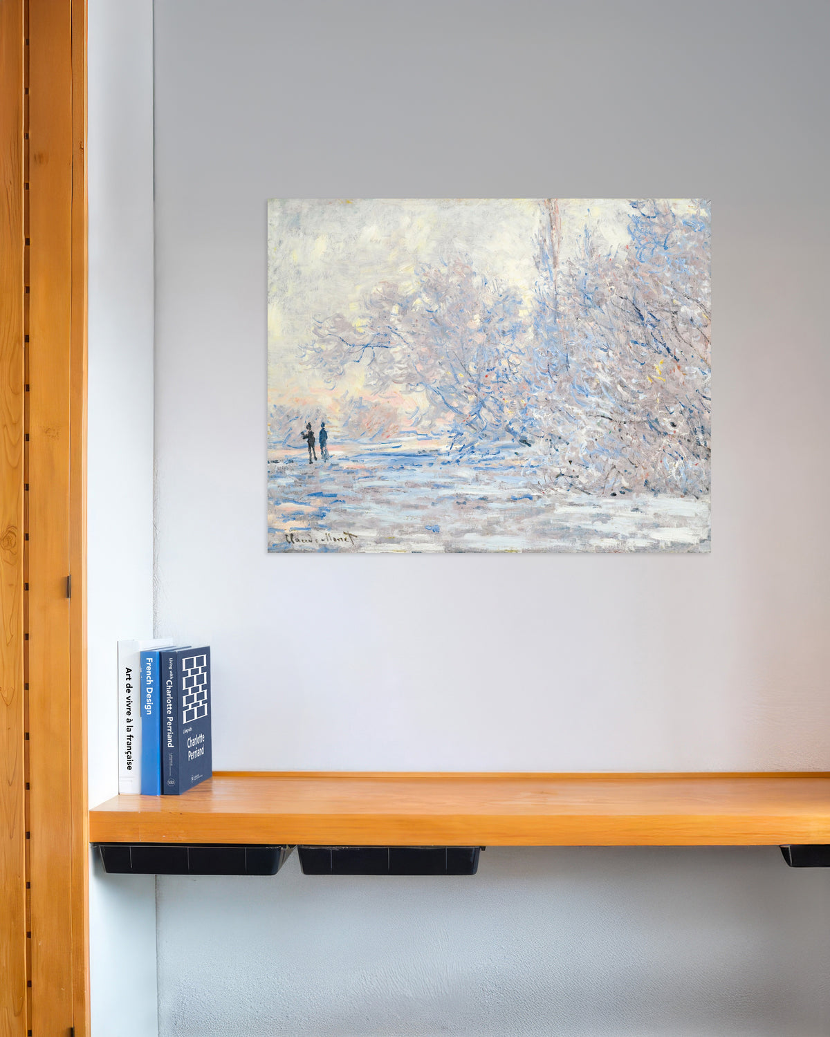 Claude Monet’n Huurre Givernyssä (1885) -juliste