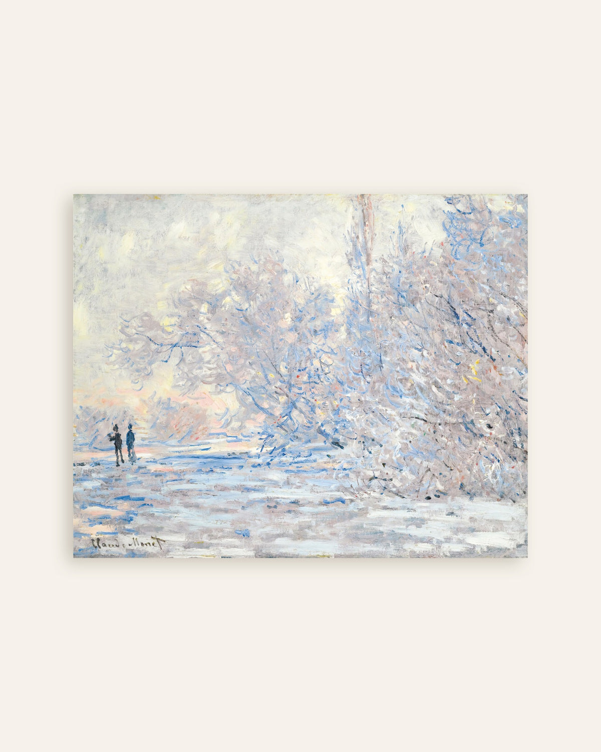Claude Monet’n Huurre Givernyssä (1885) -juliste, pienoiskuva