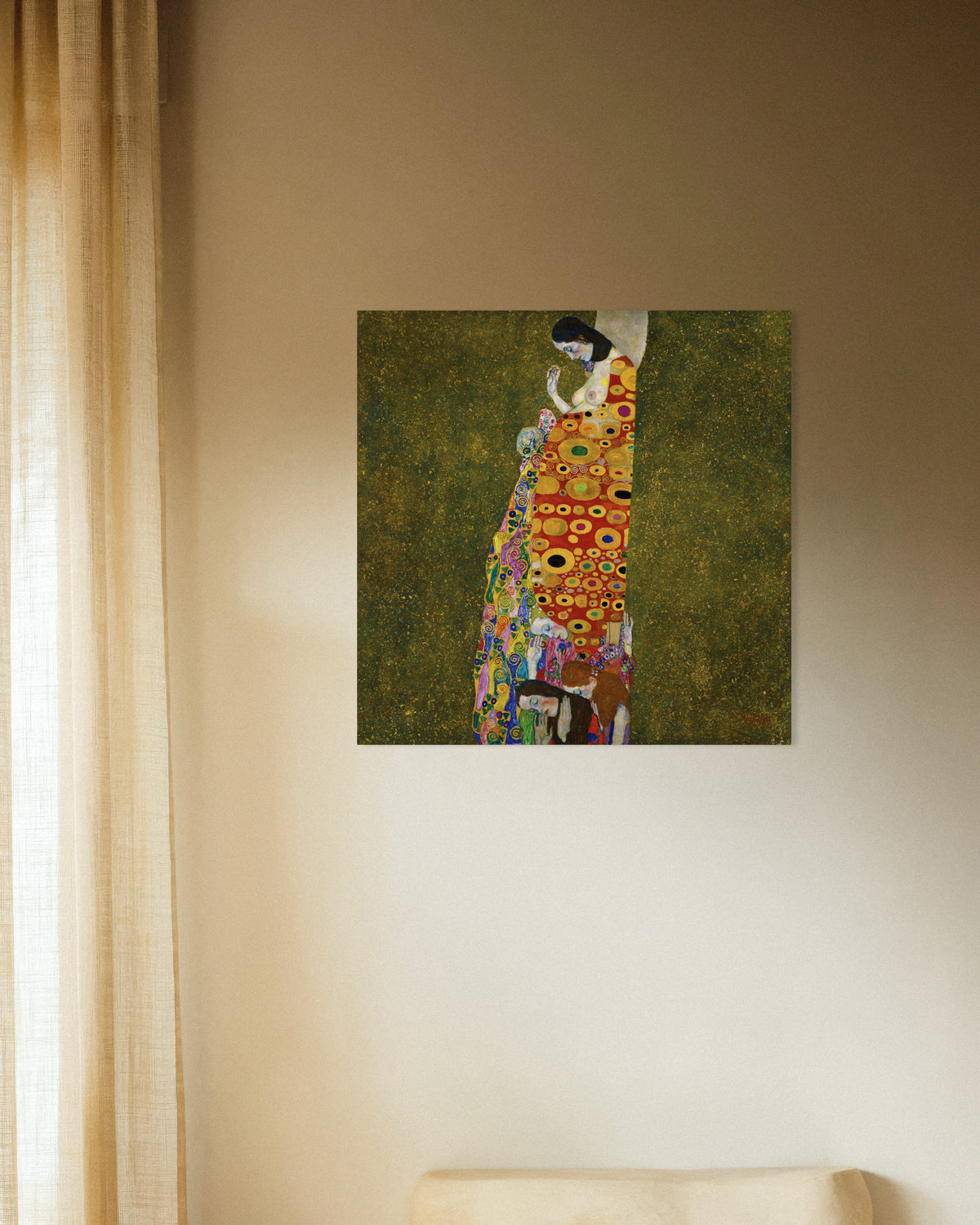 Gustav Klimtin Toivo II (1907–1908) -juliste