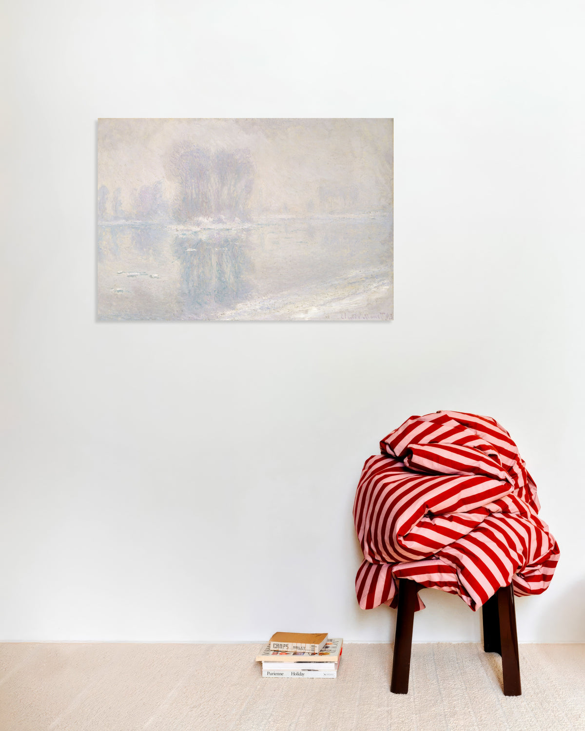 Claude Monet’n Jäälauttoja (1893) -juliste