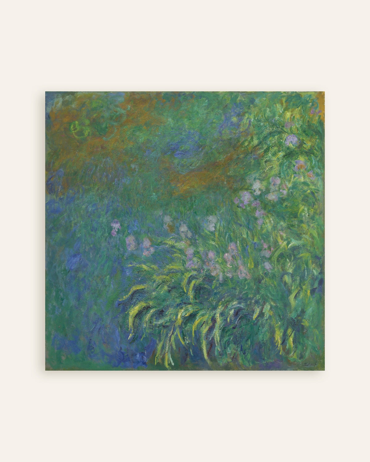 Claude Monet’n Kurjenmiekat (1914–1917) -juliste, pienoiskuva