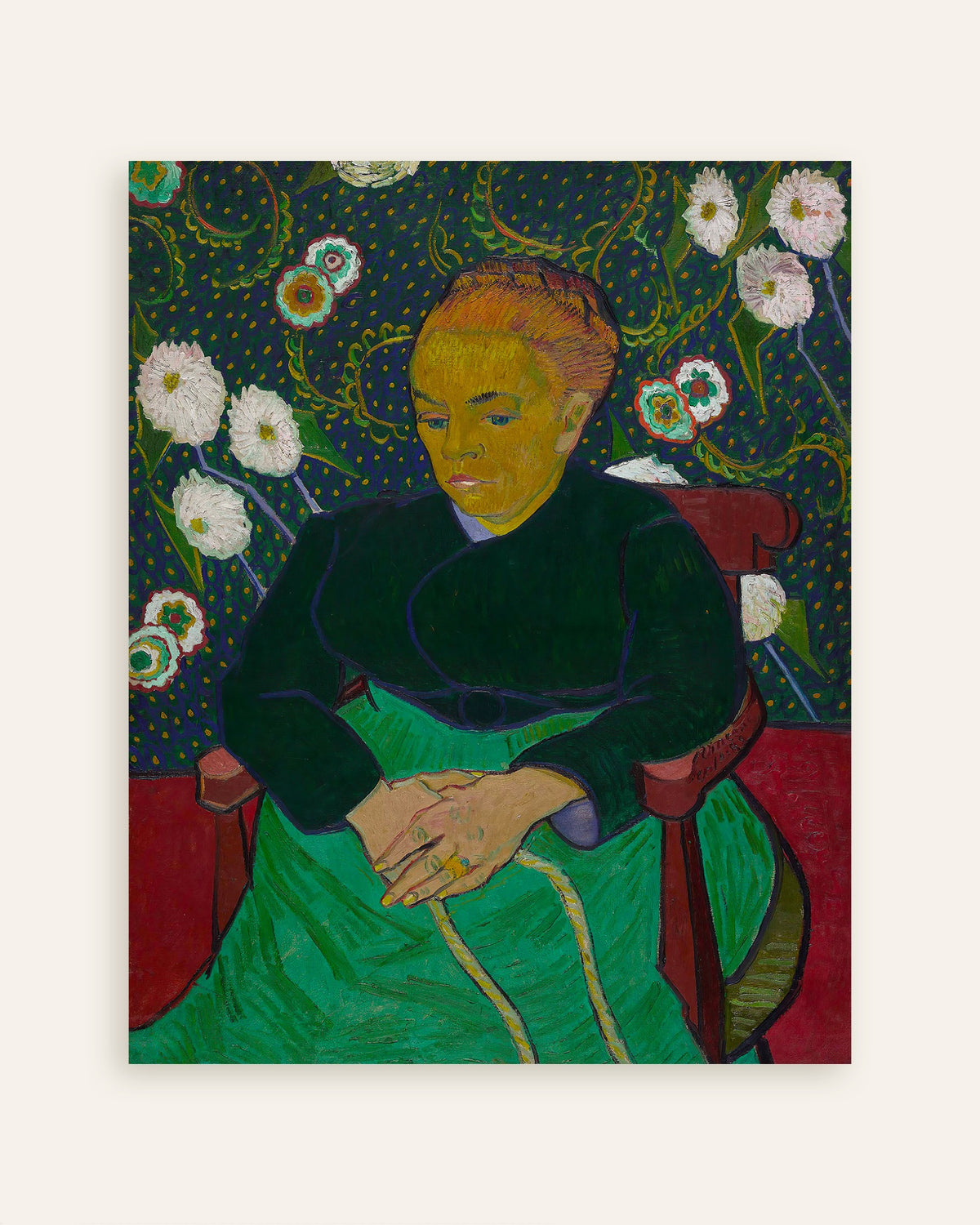 La Berceuse, Madame Roulin tuudittamassa kehtoa (1889), Vincent van Gogh, julisteen pikkukuva