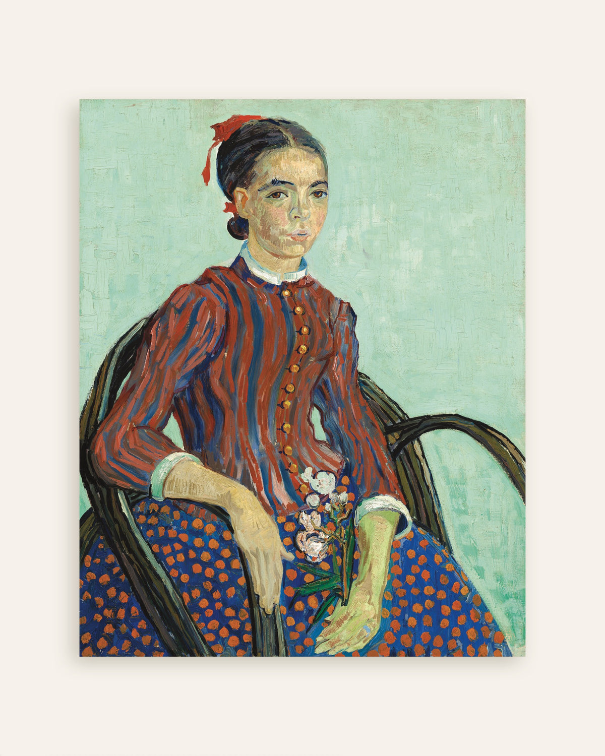 La Mousmé (1888), Vincent van Goghilta, julisteen pikkukuva